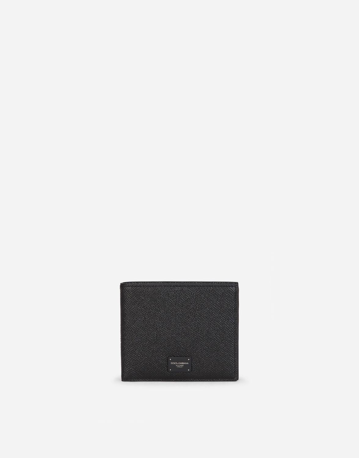 Dolce & Gabbana Dauphine Leather Bifold Wallet In NQ8NOOXS_OA87N