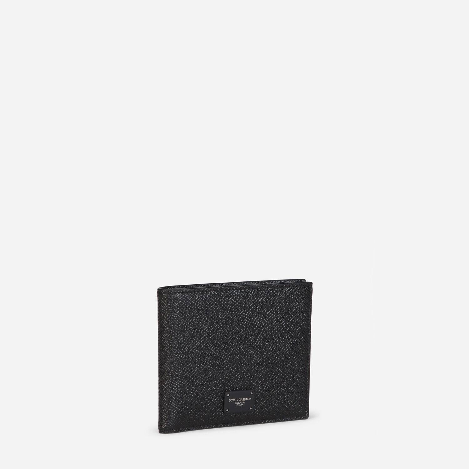 Dolce & Gabbana Dauphine Leather Bifold Wallet In NQ8NOOXS_OA87N