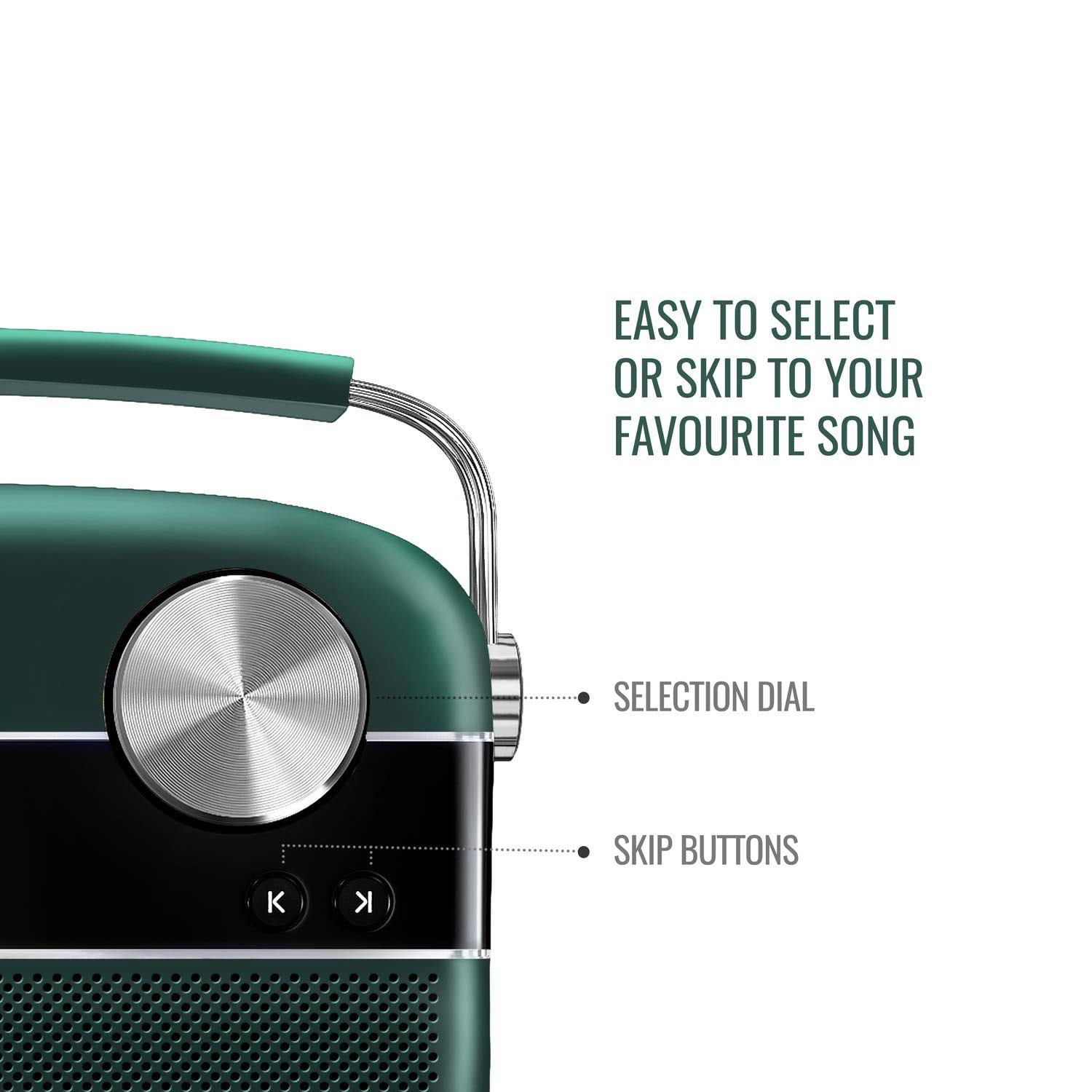 Saregama Carvaan 2.0 Portable Digital Music Player With Wi-Fi - SHRT378E_6BISL