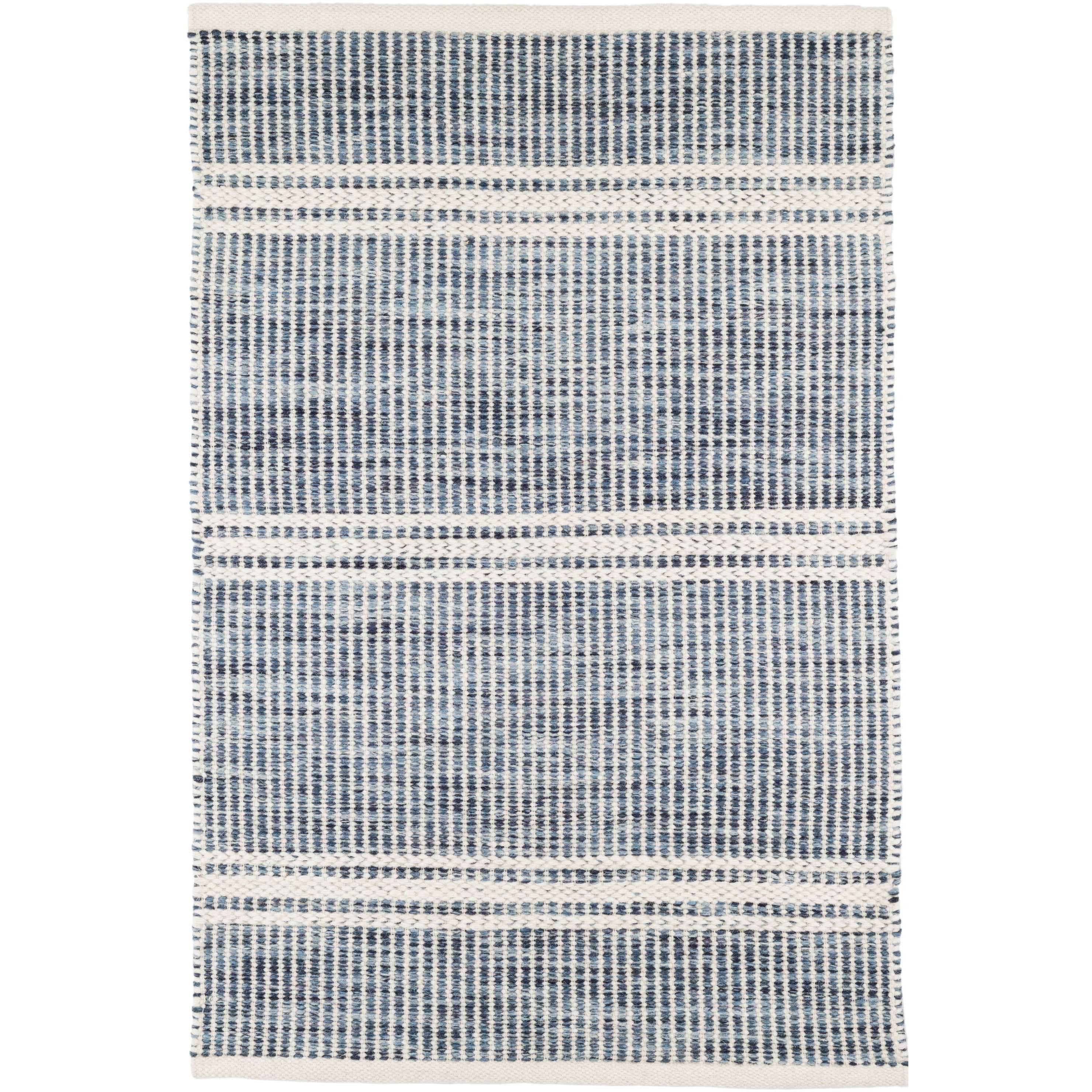 Dash Albert Malta Grey Handwoven Wool Rug 6' X 9' YZGDLEKV_FVBN3
