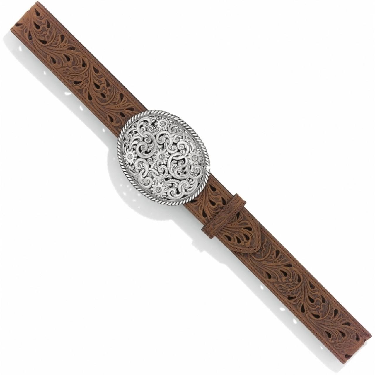 Tony Lama | Filigree Trophy Belt | Women's Brown / PRNHIZBN_SFZAA