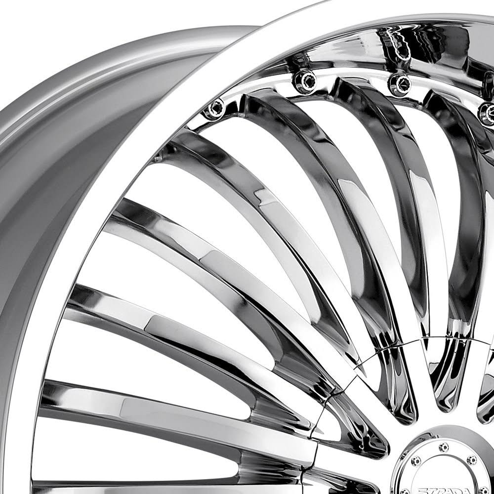 Strada Spina S16 Wheel 22x8.5 5x4.5 (5x114.3) 5x127 (5x5) Chrome MPQYYJRX_O5IS2