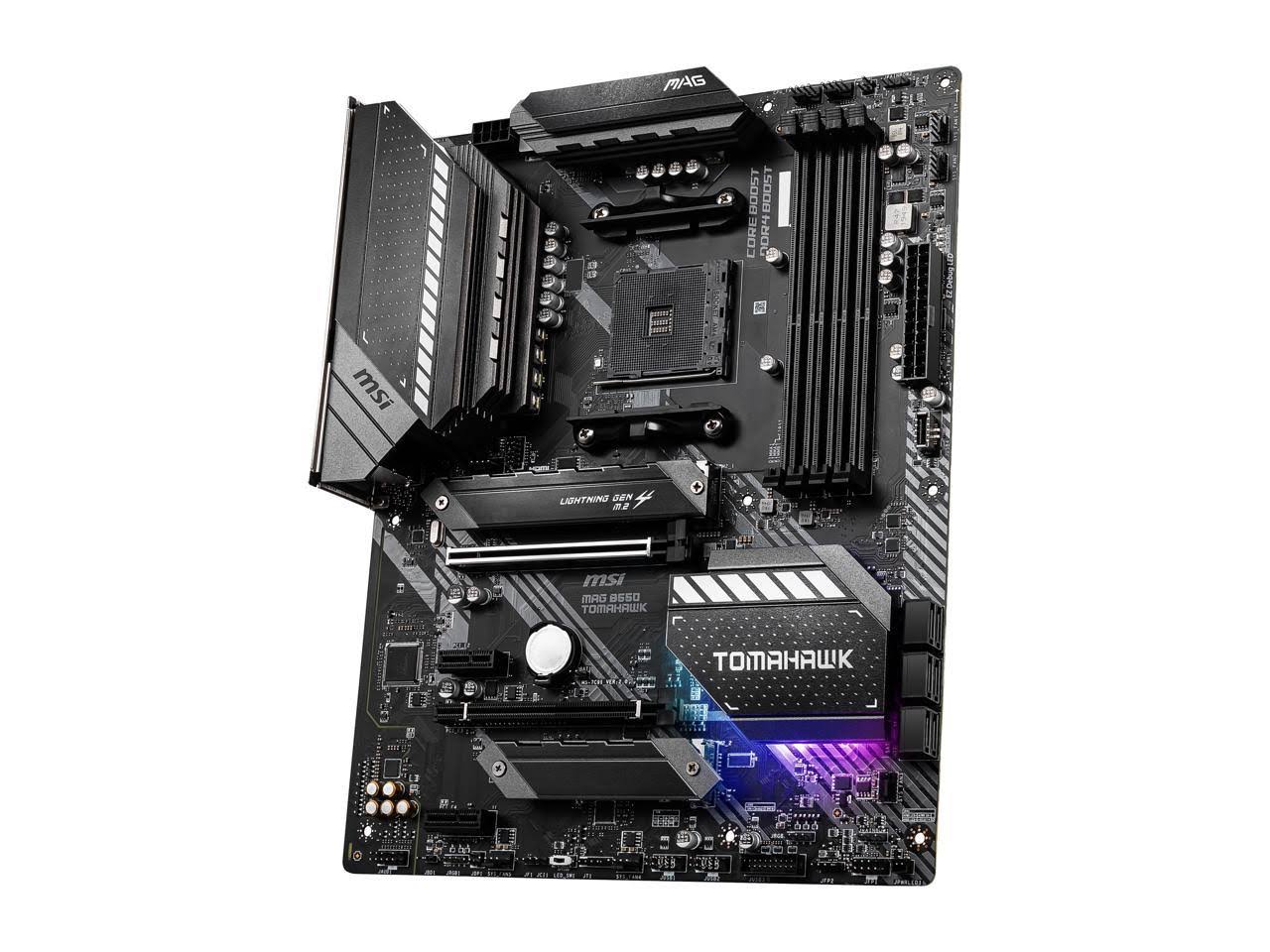 Msi Mag B550 Tomahawk Am4 Amd B550 Sata 6gb/S Atx Amd XWBKCHKG_WYDOG