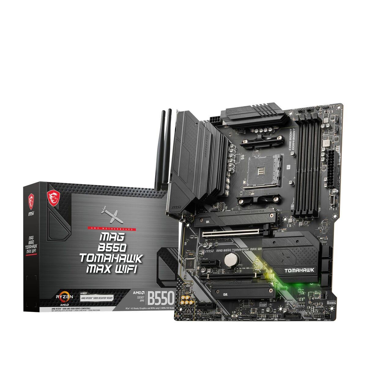 Msi Mag B550 Tomahawk Am4 Amd B550 Sata 6gb/S Atx Amd XWBKCHKG_WYDOG