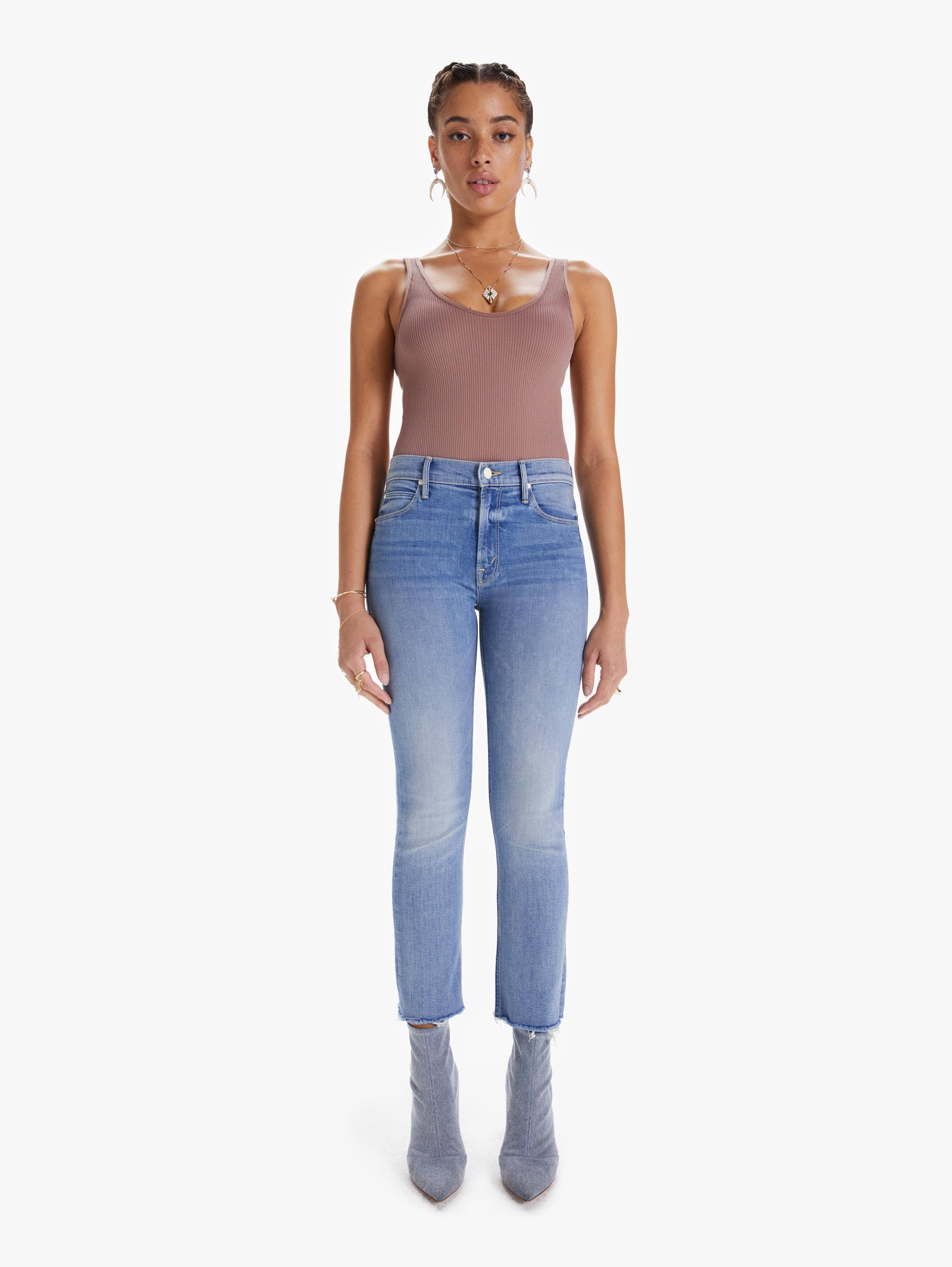Mother - The Mid Rise Dazzler Ankle In Wish On A Star 9GSGTKSU_NTGUN