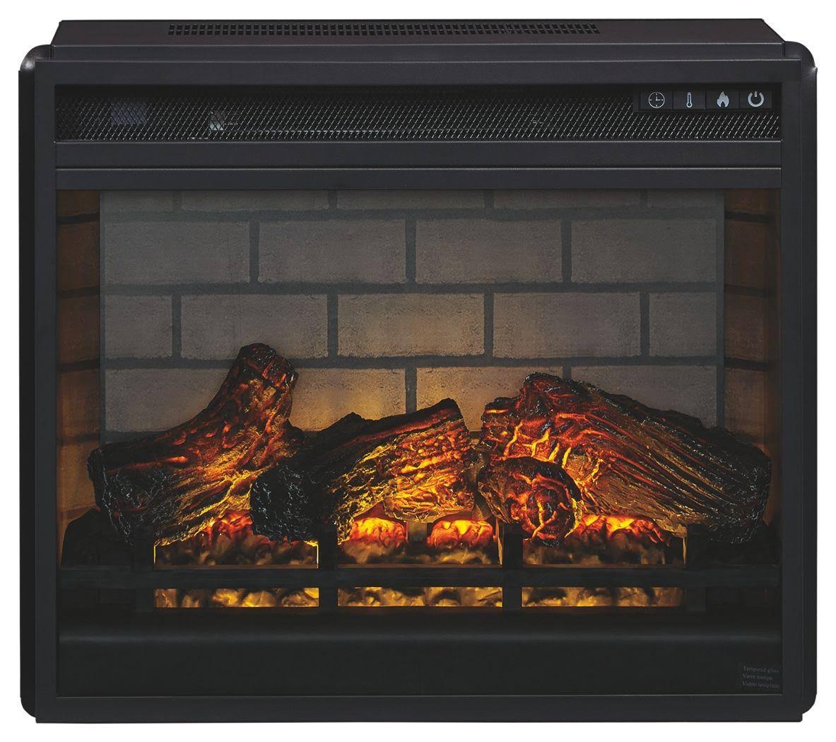 Entertainment Accessories Fireplace Insert, Black By TH3EKG0D_FIKIQ