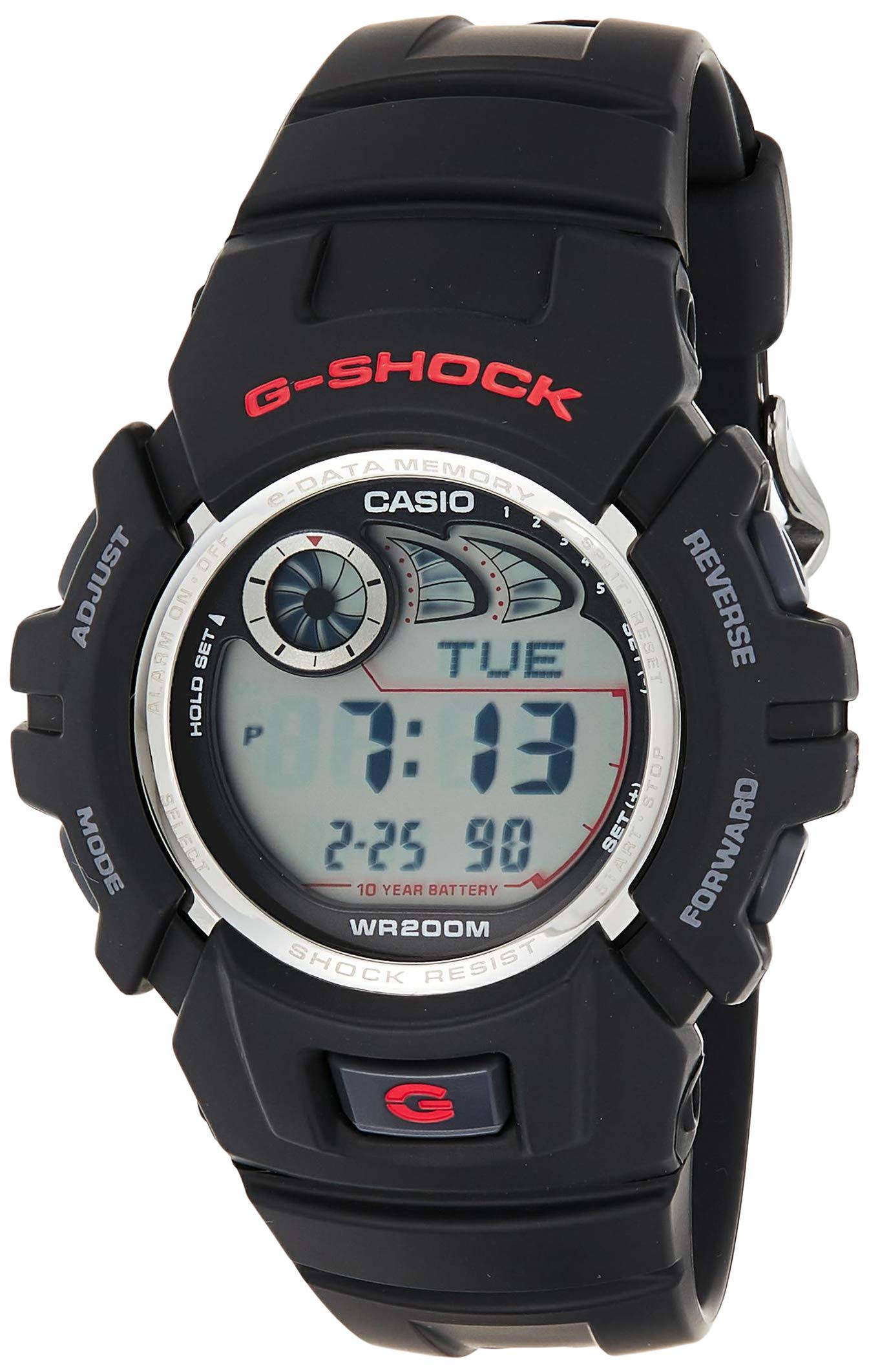 Casio G-Shock Digital Metal And Resin Silver/Black Men's Watch Gm5600-RBHBVUTA_WR74A