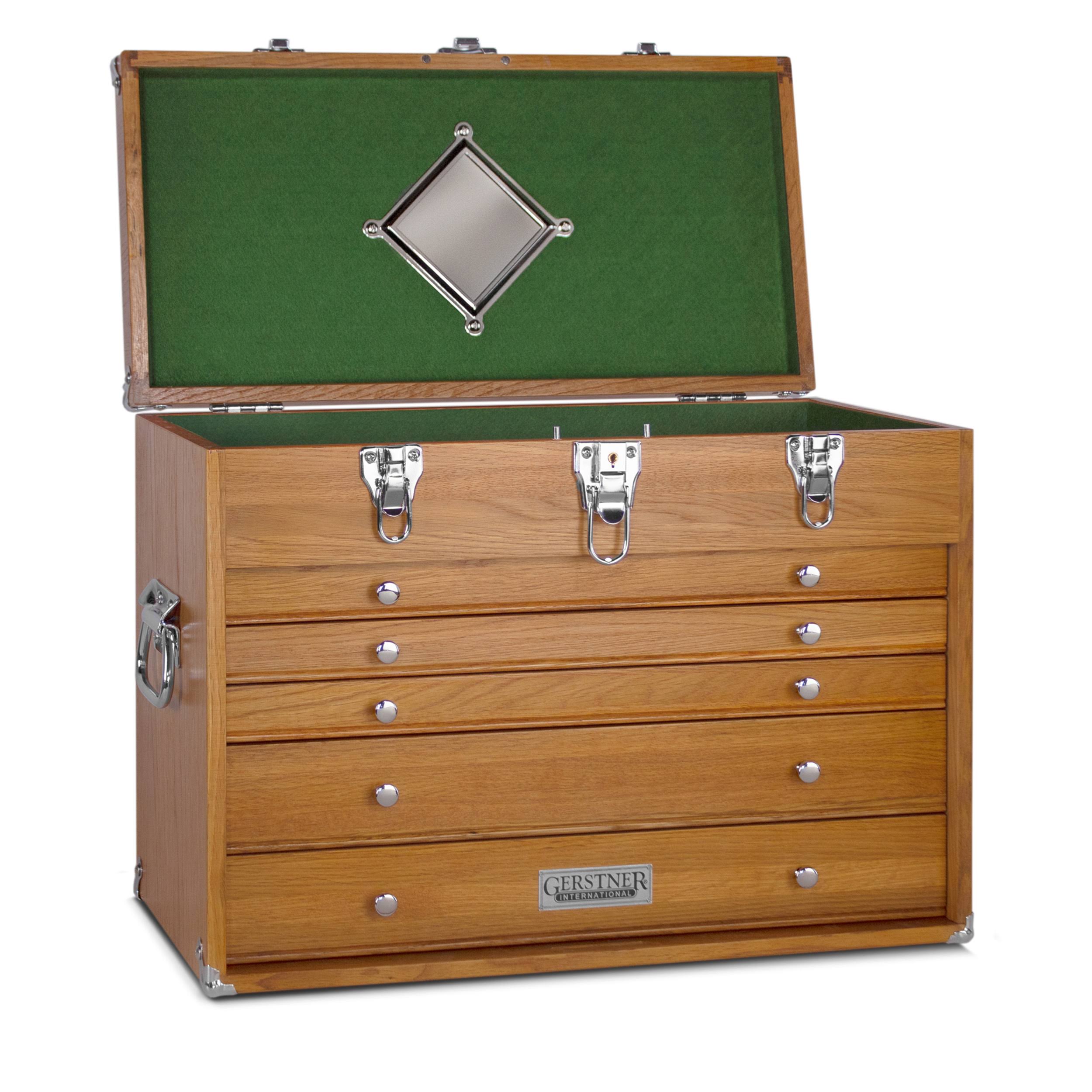 Gerstner International Oak 5 Drawer YWINYTHA_M9W34