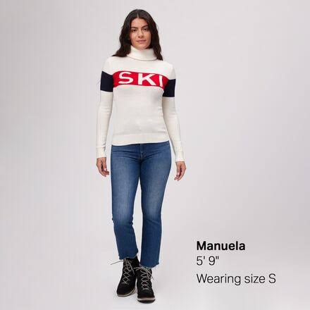 Perfect Moment Ski Ii Sweater - Women's Snow White, UYCDXJB9_WTYJT