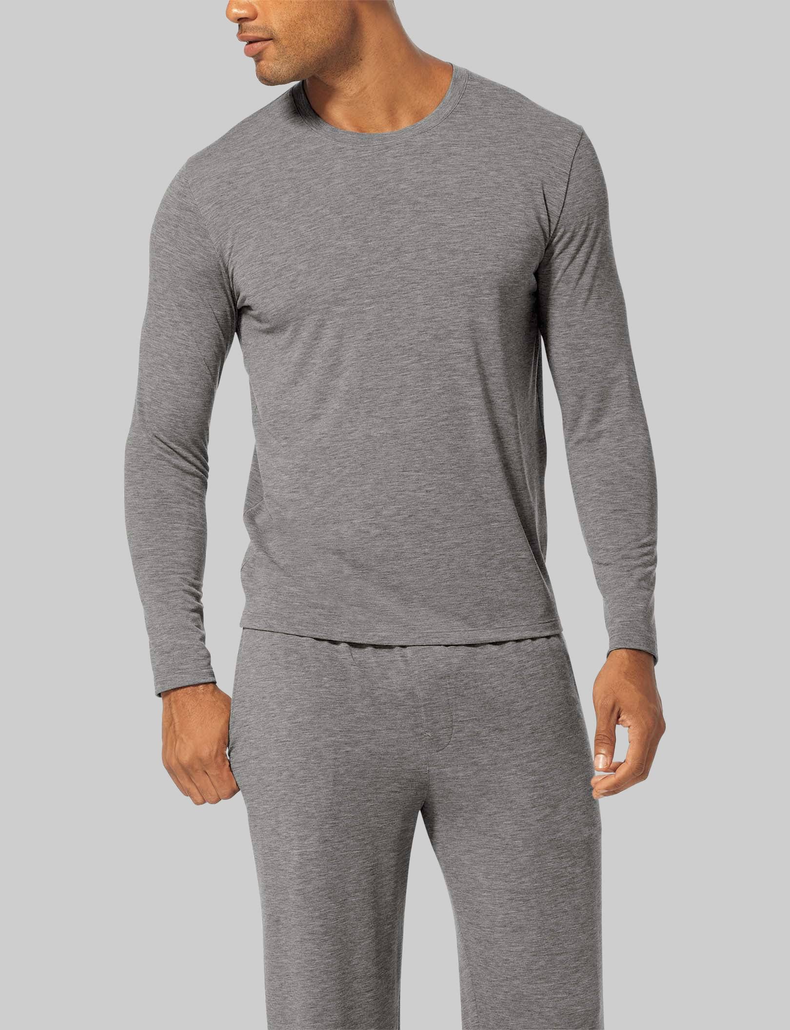 Tommy John 1000041 Second Skin Lounge Long Sleeve Shirt, Dress RXFFVQIF_JPXZR
