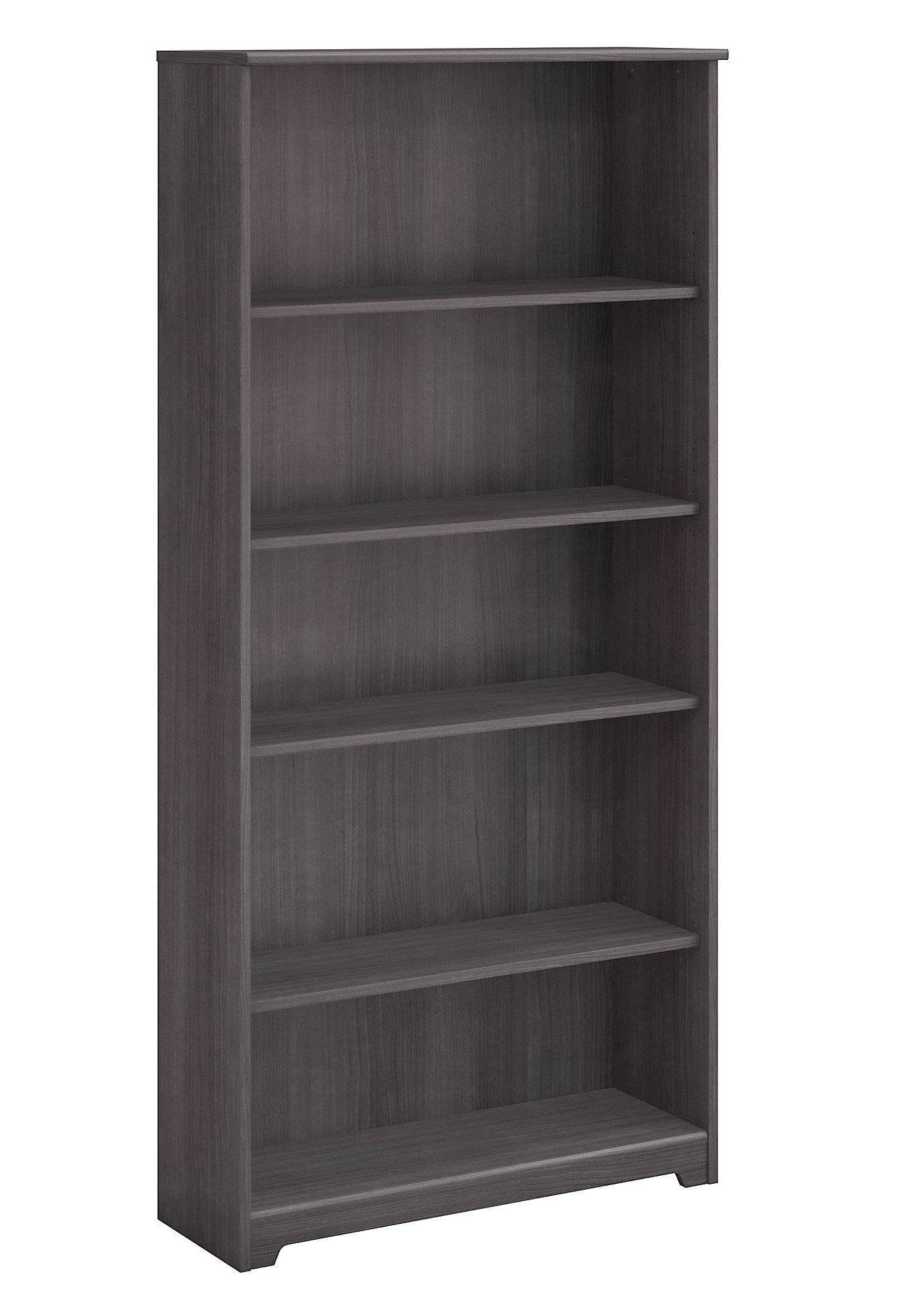 Bush Furniture Cabot Tall 5 Shelf Bookcase In Modern TTR0R8WC_OQFBM