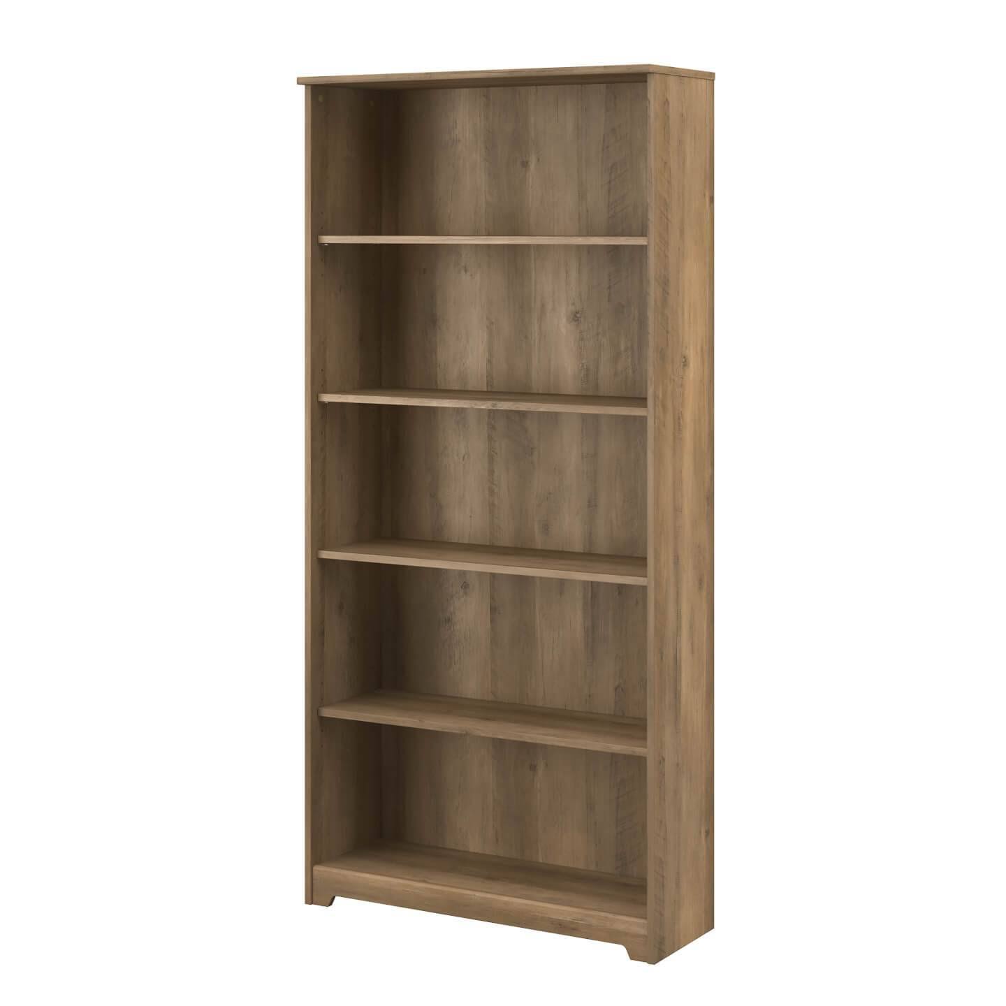 Bush Furniture Cabot Tall 5 Shelf Bookcase In Modern TTR0R8WC_OQFBM