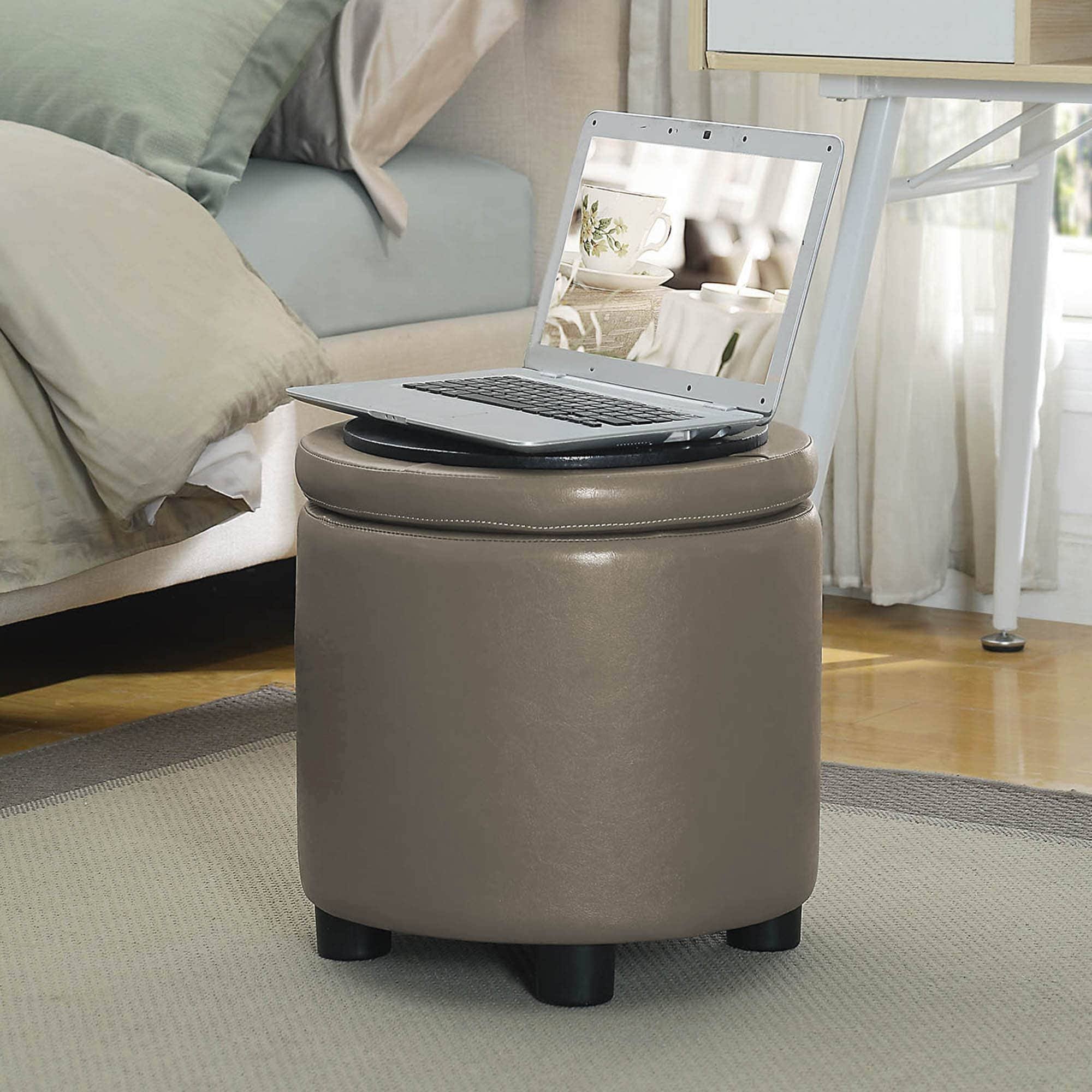 Copper Grove Bramstedt Round Accent Storage Ottoman - QXZA1EBN_AWIOU