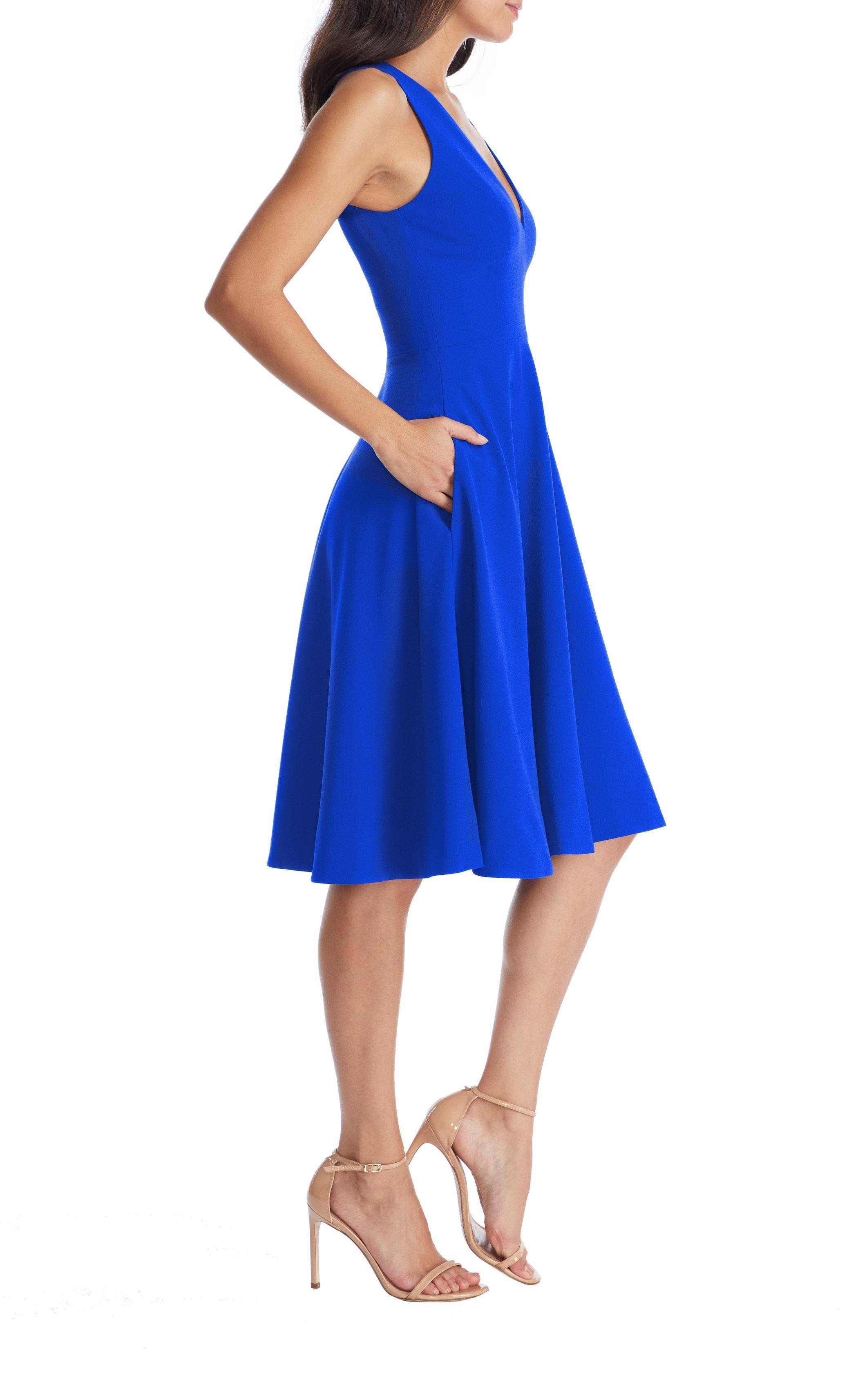Dress The Population Catalina Dress, S / Electric MOASNMYN_MDIFX
