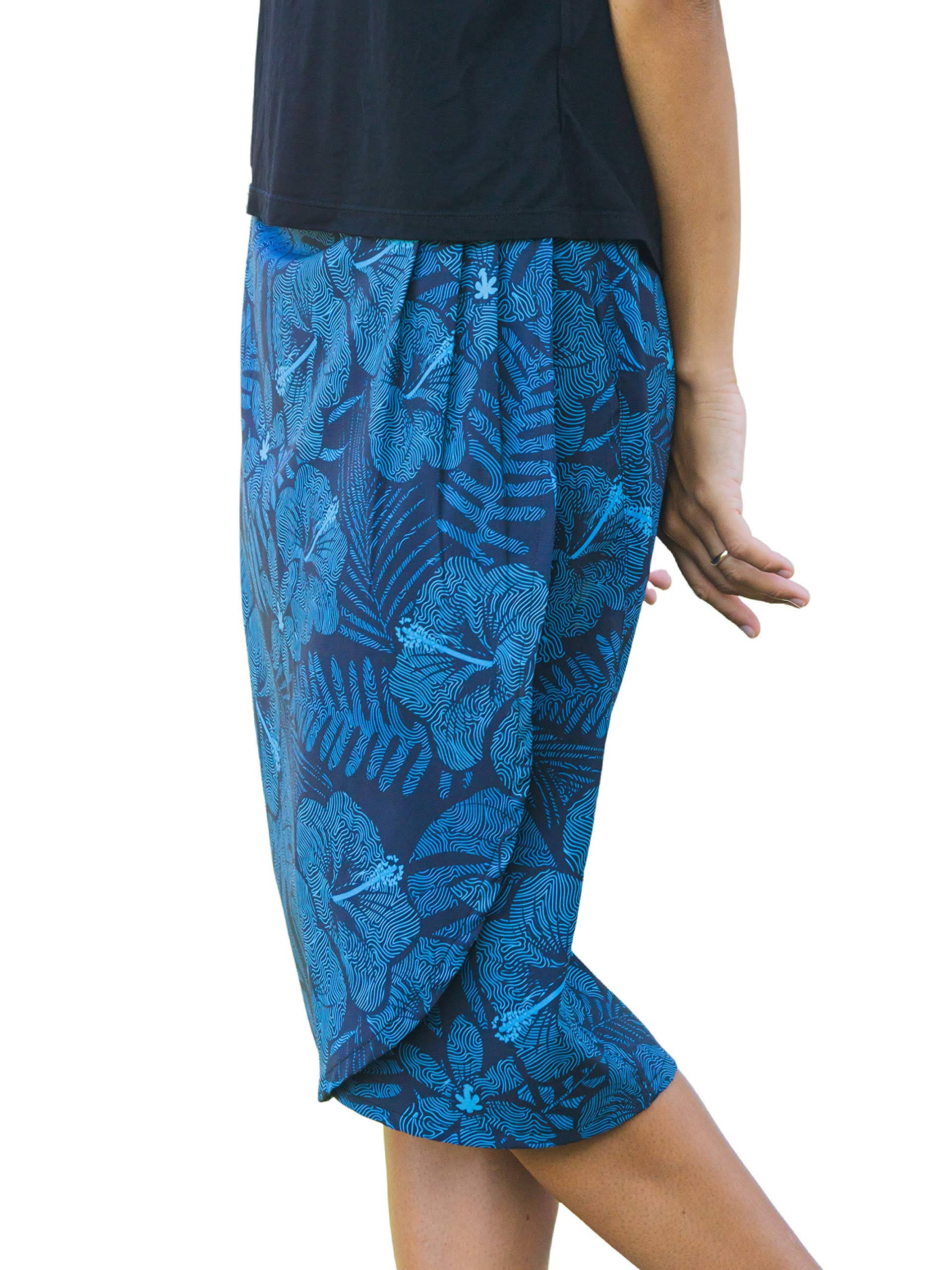 Ripskirt Hawaii | Length 2 With Pockets | Quick Wrap, Quick Dry, Travel Skirt With Side V0QOZK9Q_4K39M