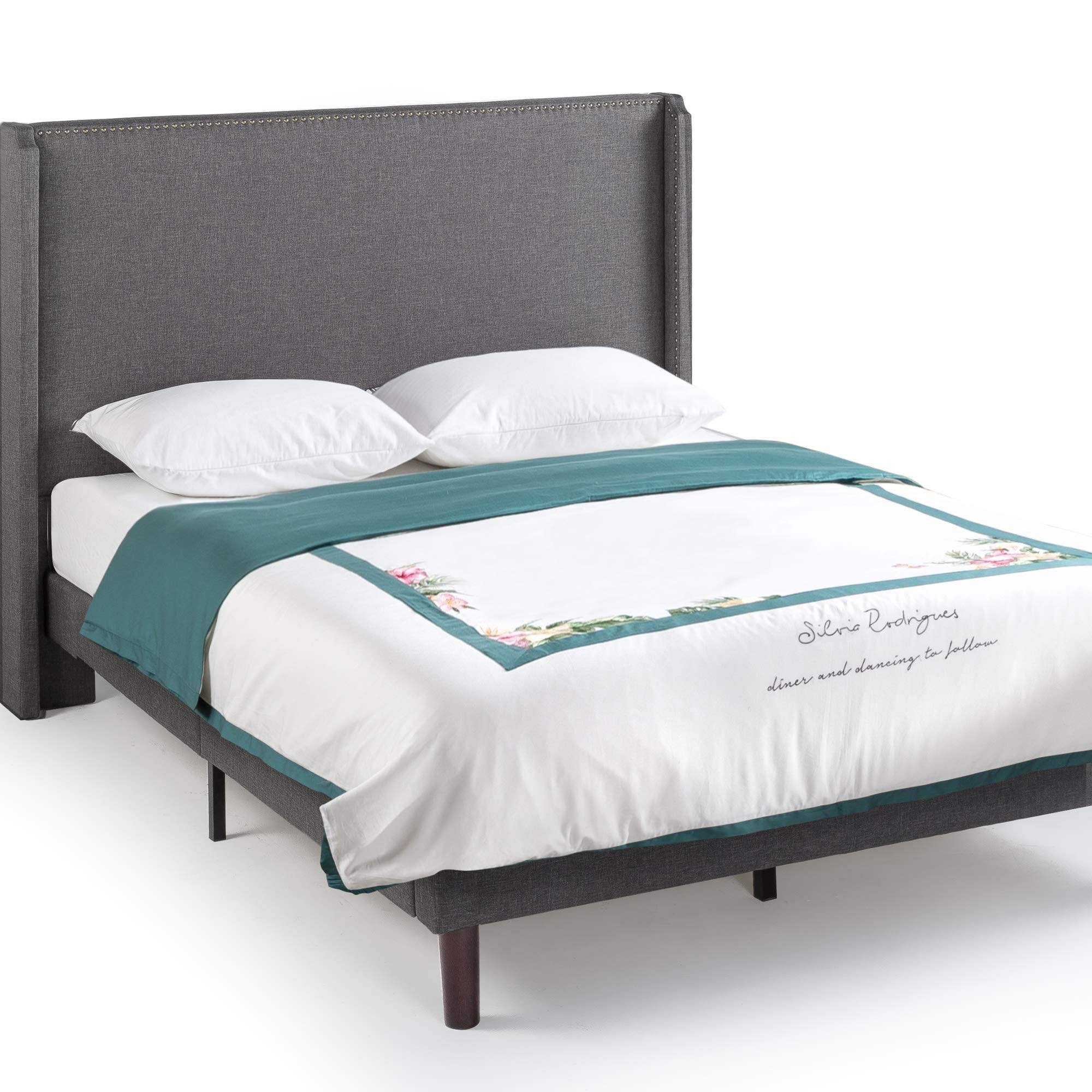 Zinus 51 Marcus Upholstered Platform Bed Frame, YVULTY5W_E1QCY