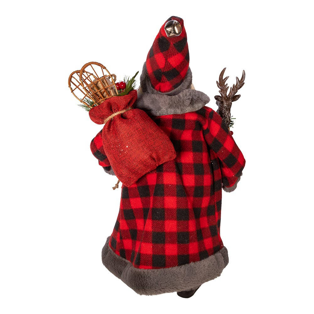 Kurt Adler 18 In. Kringle Klaus Red And Gray 8GY6YDGK_GJH3D