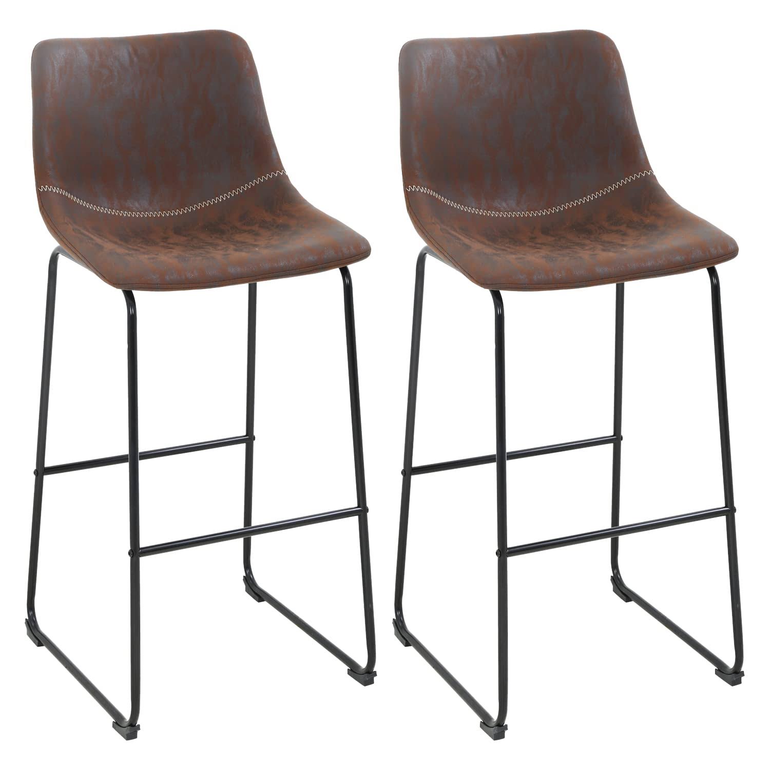 Fdw Fashion Barstools,Bar Stools Set Of 2 Bar Stool Counter Height Bar, LHNDUZ4J_ZBZRV