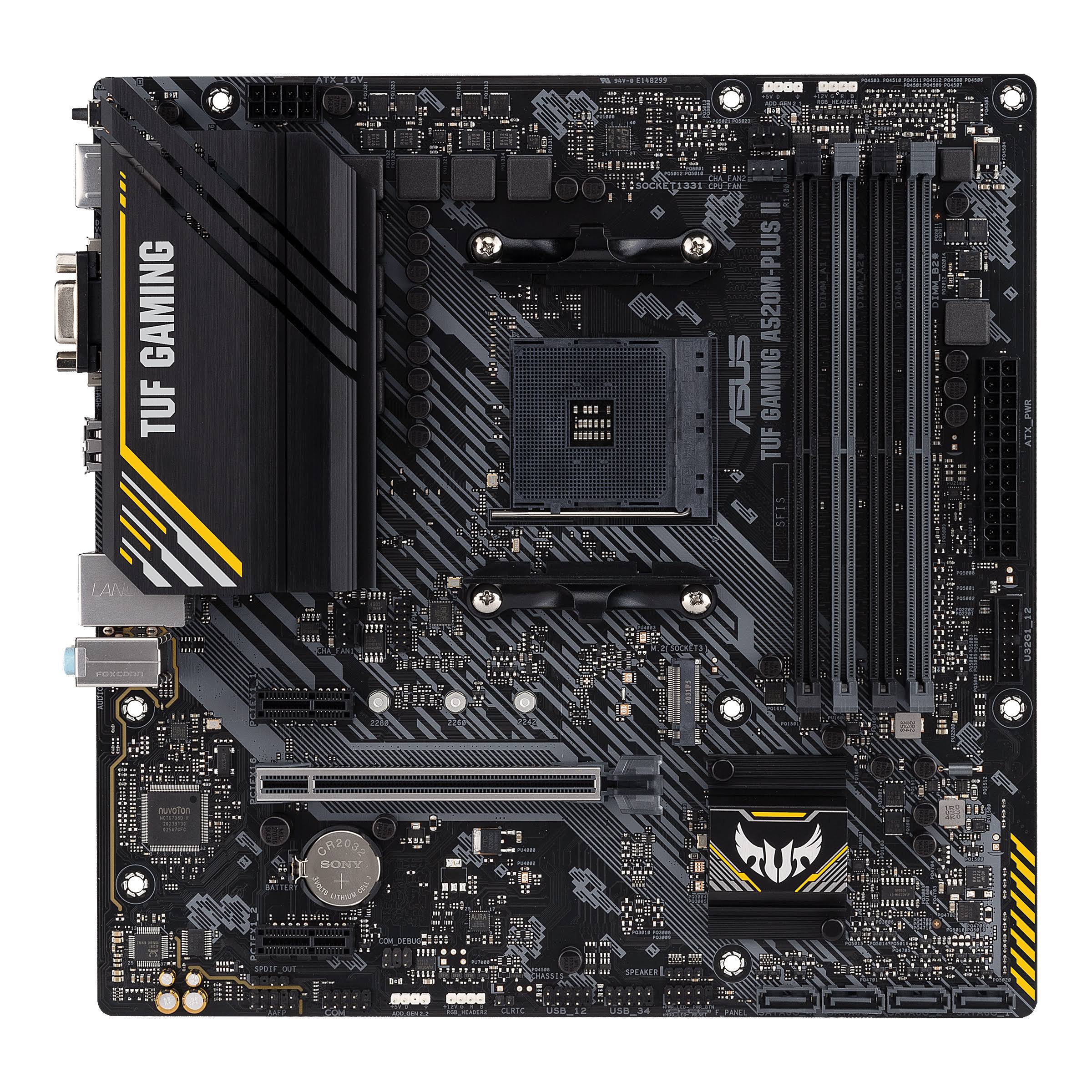 Asus Tuf Gaming A520m-Plus Ii - 8LRTKVRG_R20FF