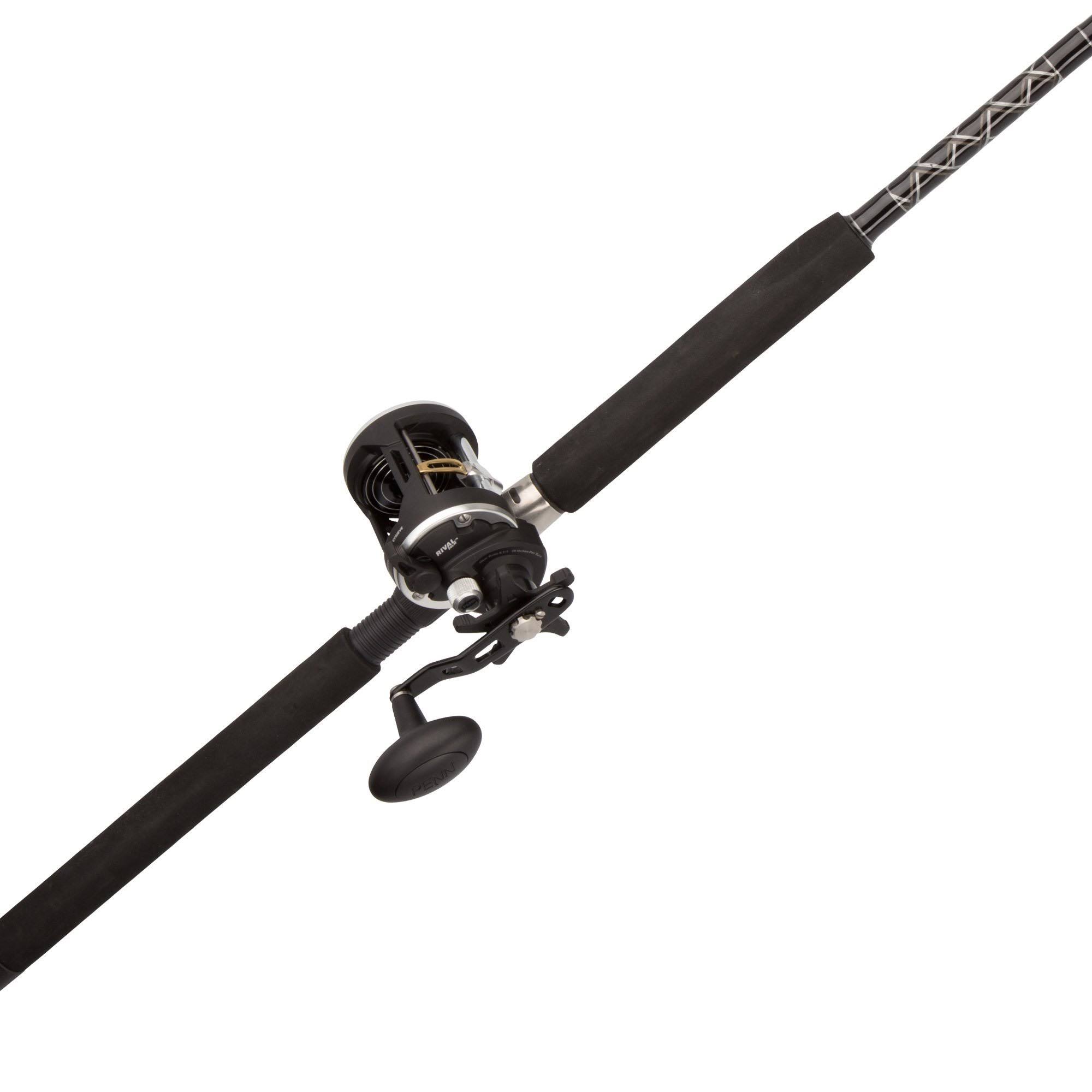 Penn 1404029 3.25 Lbs Rival Level Wind Conventional Reel & KEVEVVCL_1FBNP