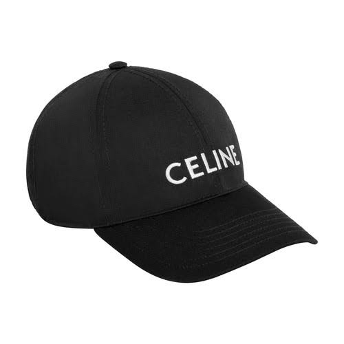Celine Baseball Cap In Cotton - Black - Size : L - For STZW9OVT_WQ4UJ