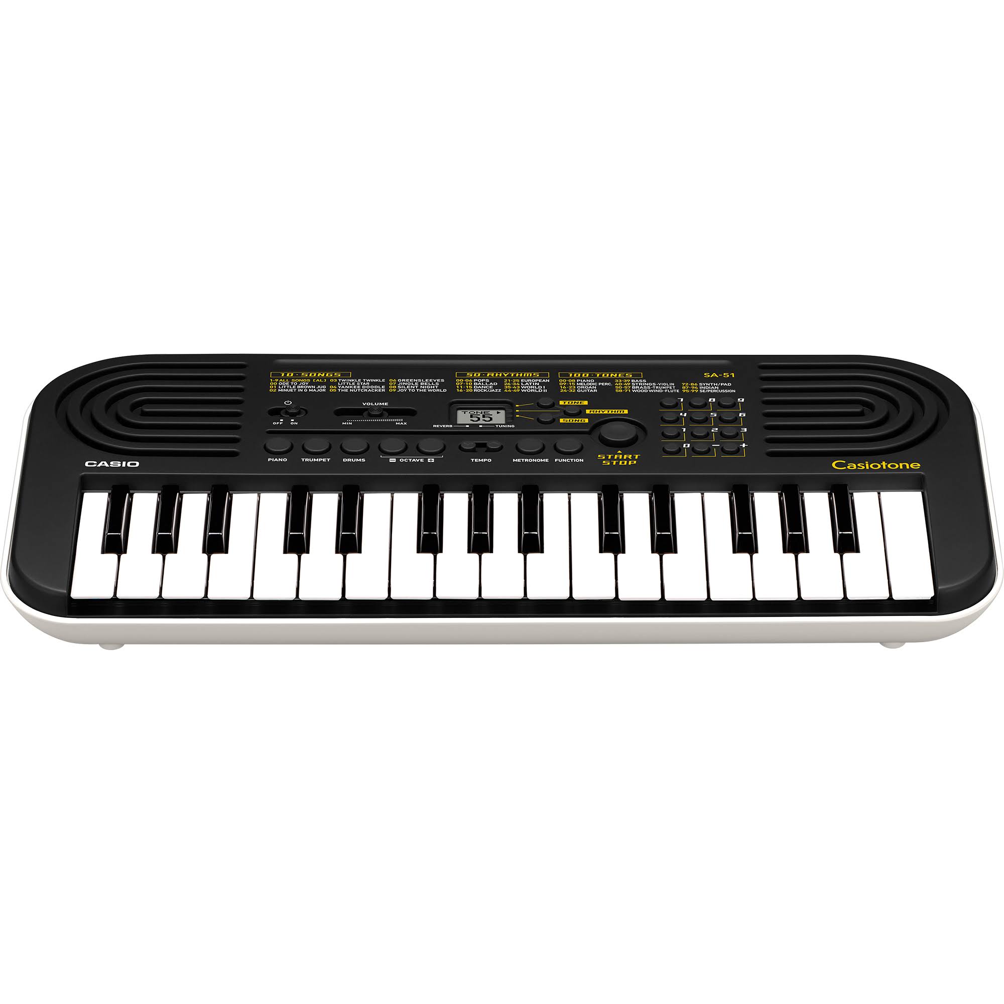 Casio Portable Keyboard, Compact (Sa-51) YTBJLYX3_JUNWN