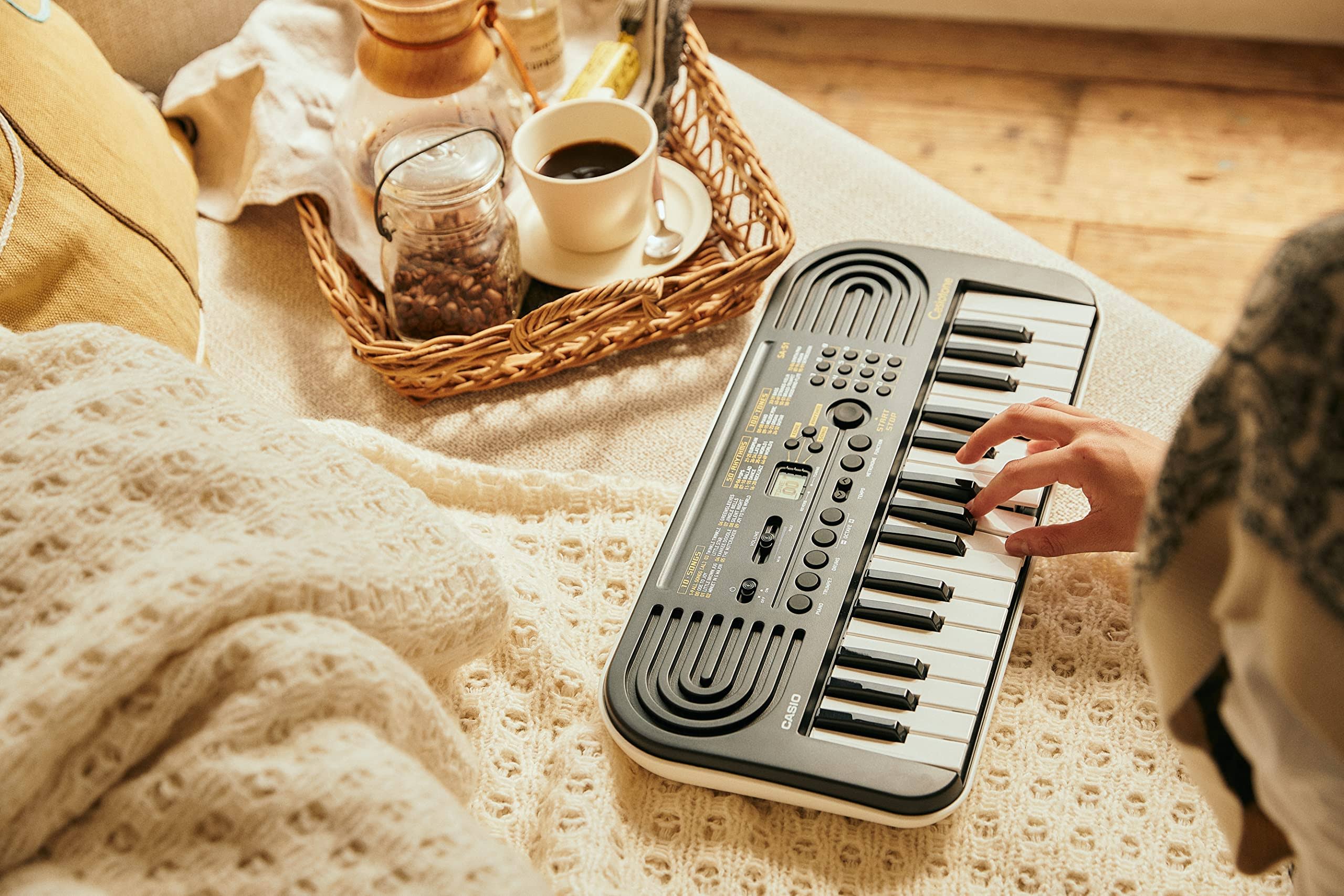 Casio Portable Keyboard, Compact (Sa-51) YTBJLYX3_JUNWN