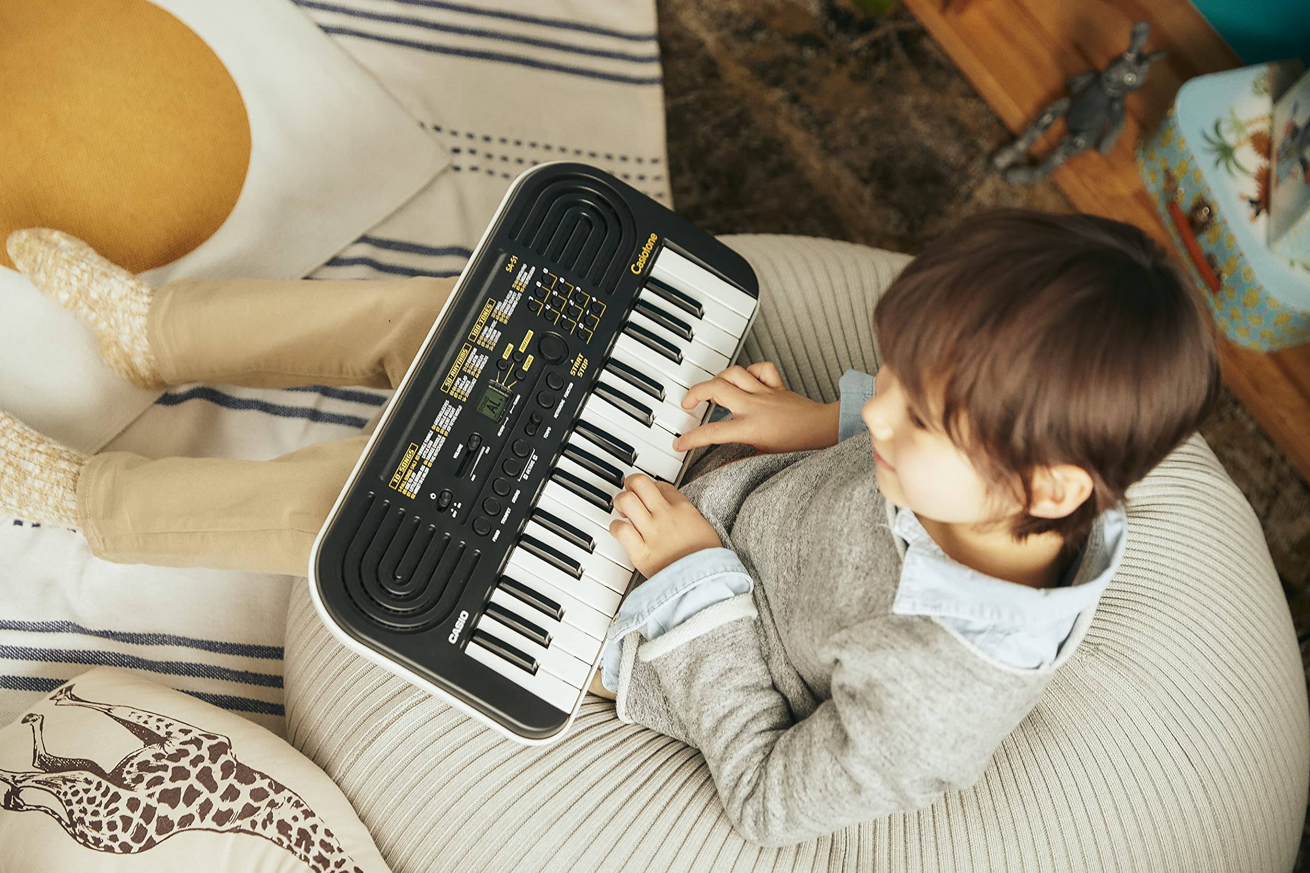 Casio Portable Keyboard, Compact (Sa-51) YTBJLYX3_JUNWN