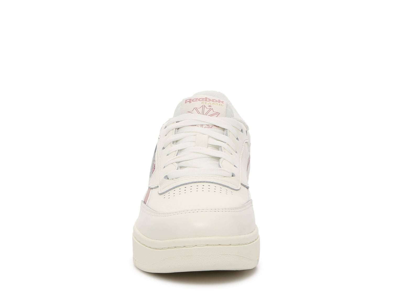Reebok Women's Club C Double Revenge Casual Shoes In White/Chalk Size 8.5 | INAKPZ5C_SVQOU