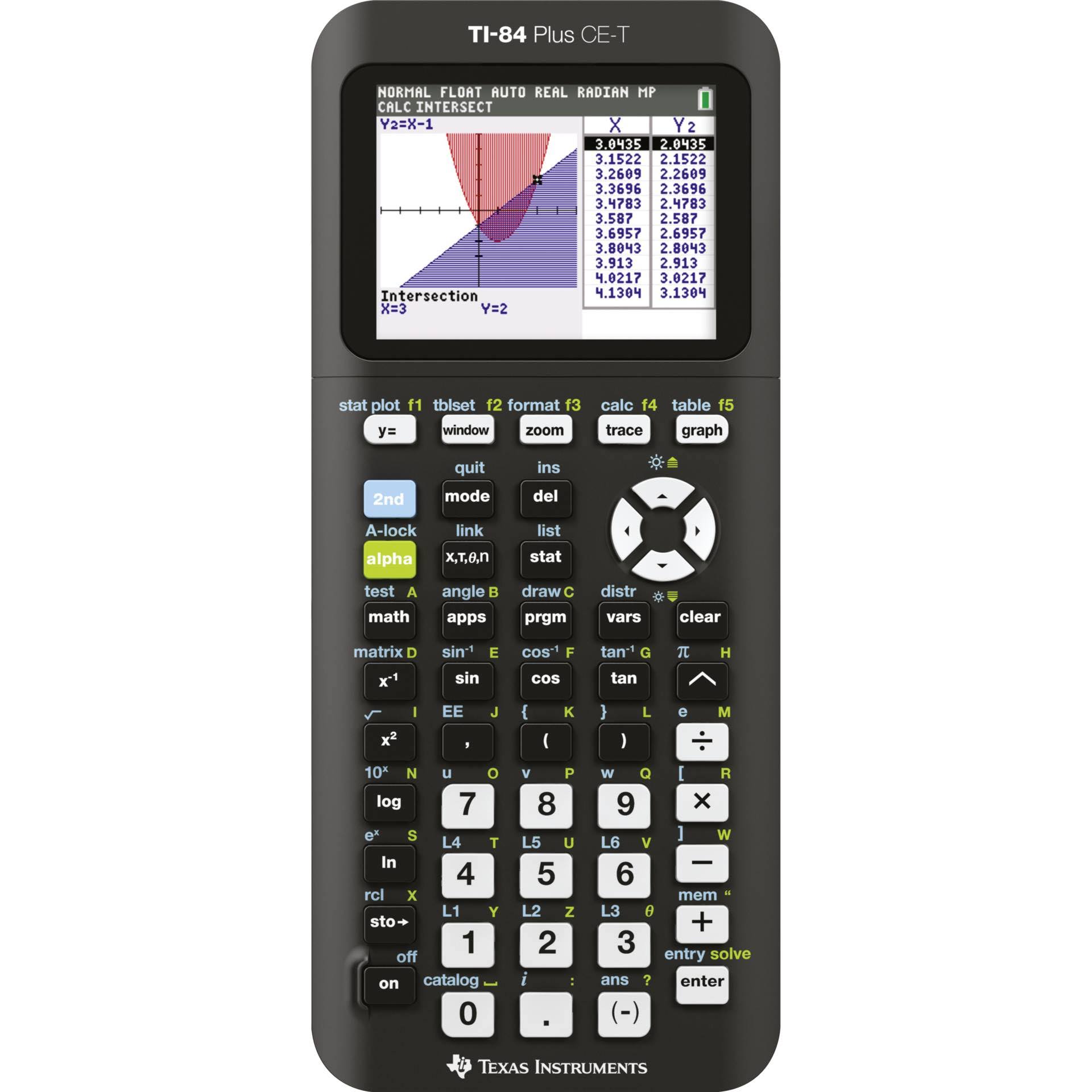 Texas Instruments 84 Plus Ce Graphing Calculator - Bright ZJE8MIBL_D0CZ3