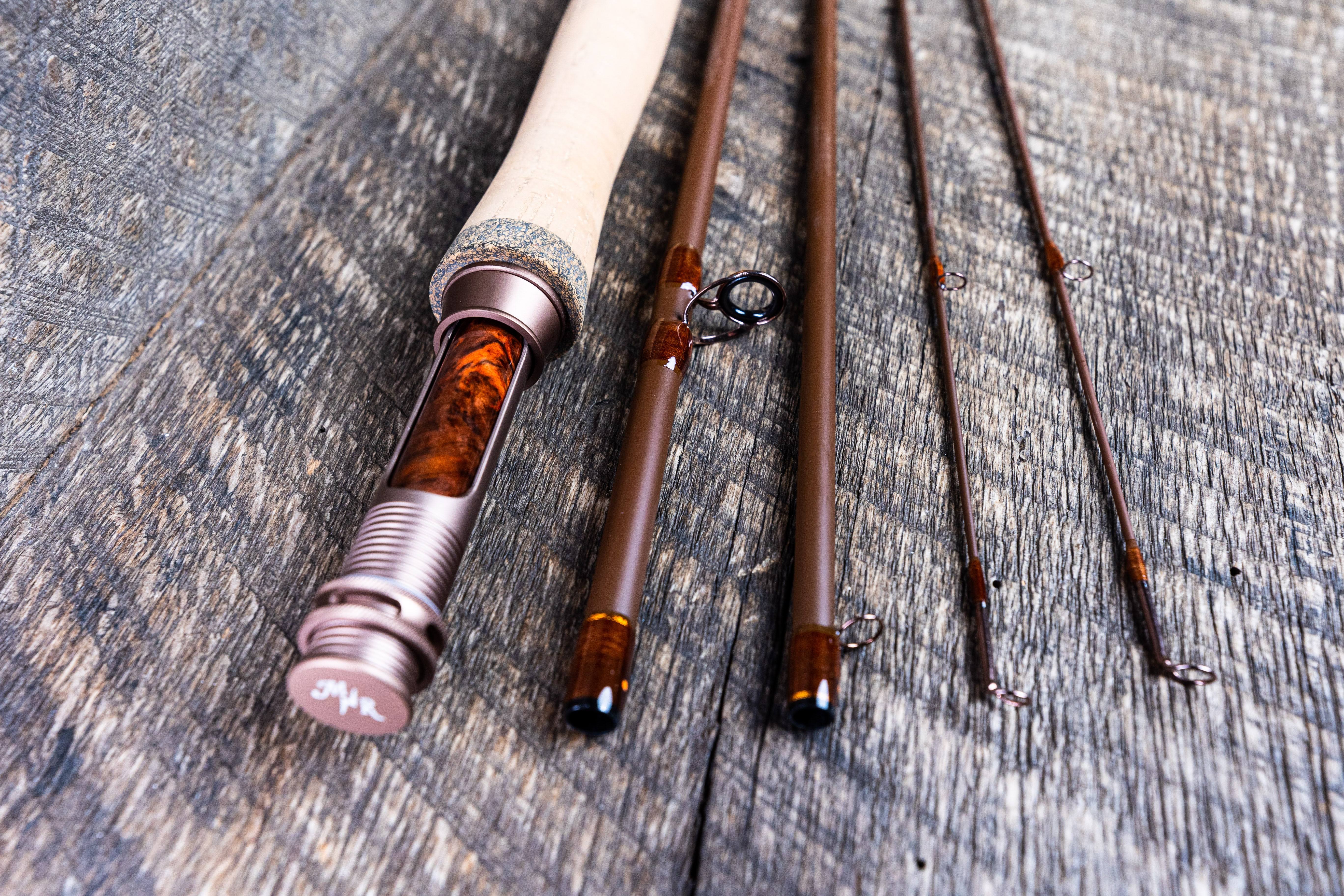 Moonshine Rod Co. The Drifter Series Ii Fly Fishing Rod With Carrying Case And Extra Rod Tip Section, 5wt EJGCUBHZ_541SL