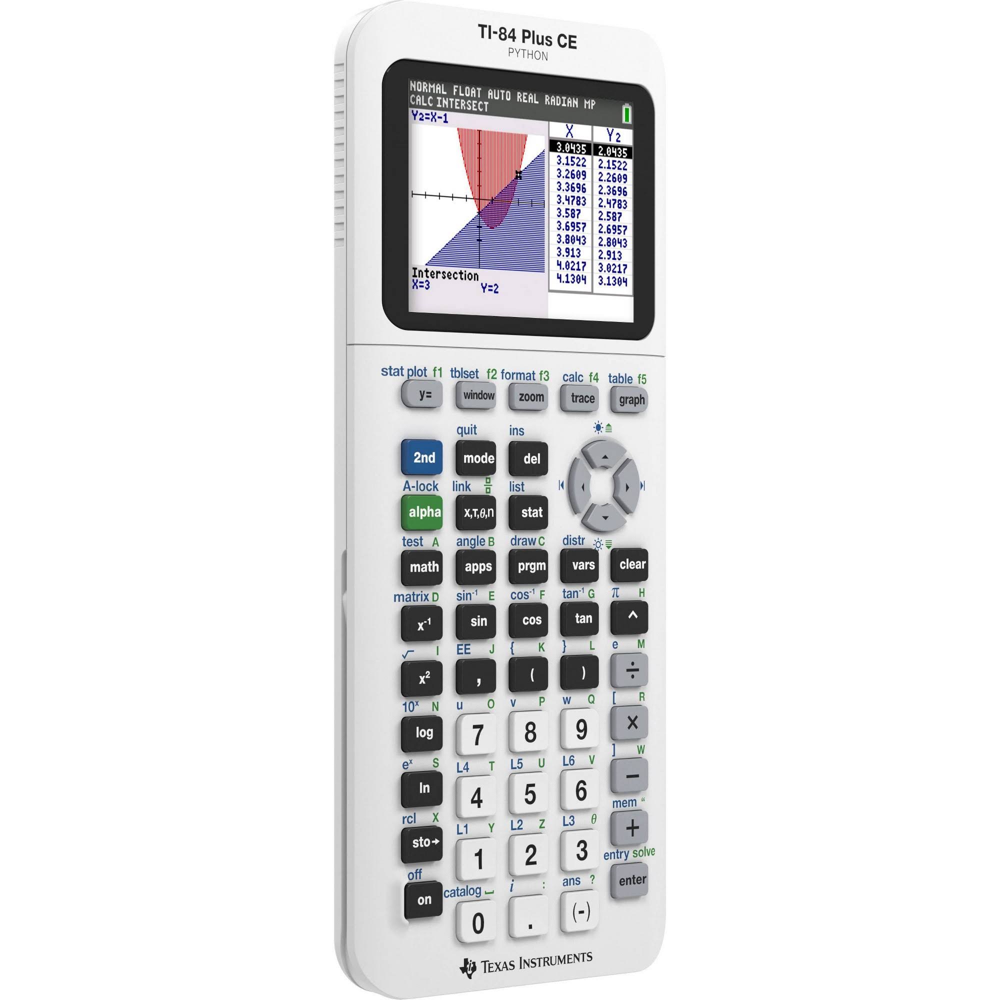 Texas Instruments 84 Plus Ce Graphing Calculator - Bright ZJE8MIBL_D0CZ3