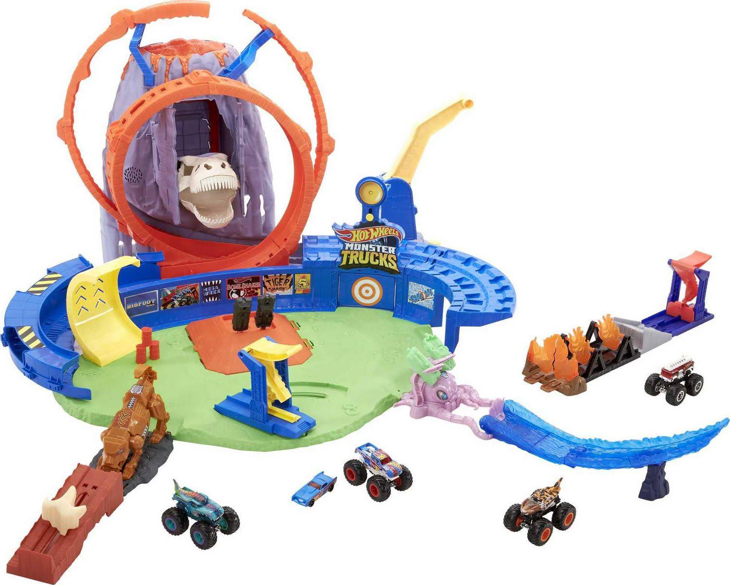 Hot Wheels - Monster Trucks T-Rex Volcano Arena ATPSBSF1_XCRCS