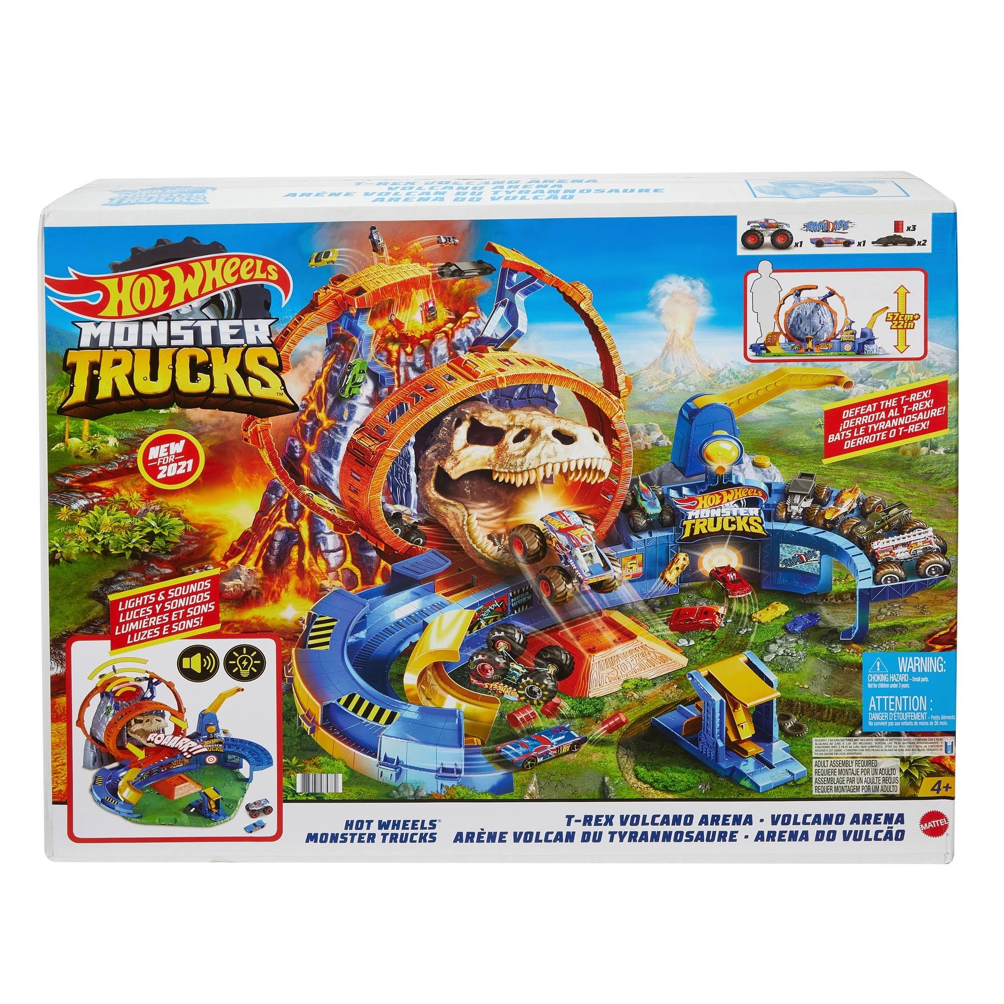 Hot Wheels - Monster Trucks T-Rex Volcano Arena ATPSBSF1_XCRCS