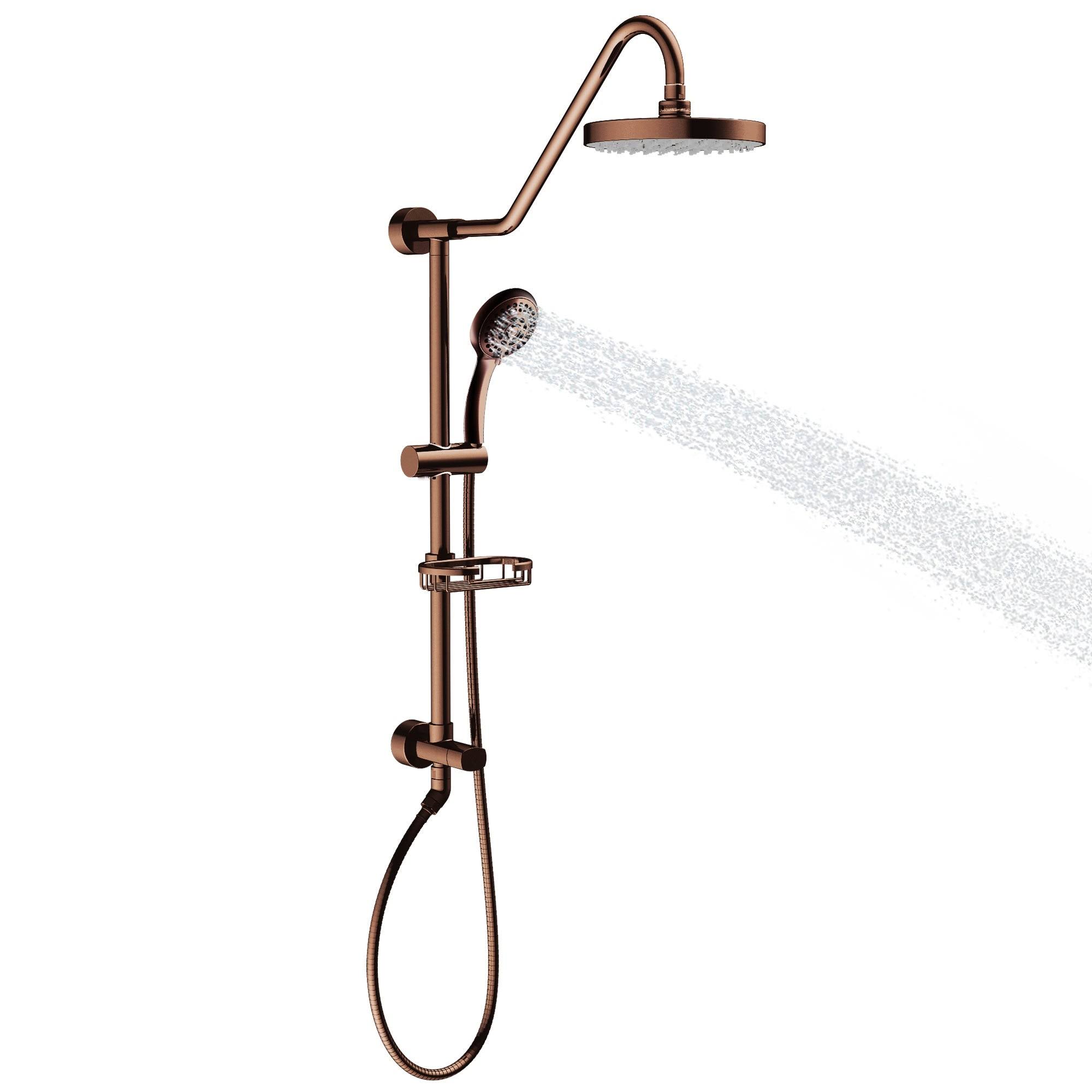 Pulse Kauai Rain Shower System, Brushed QRG0UV0H_YQJW7