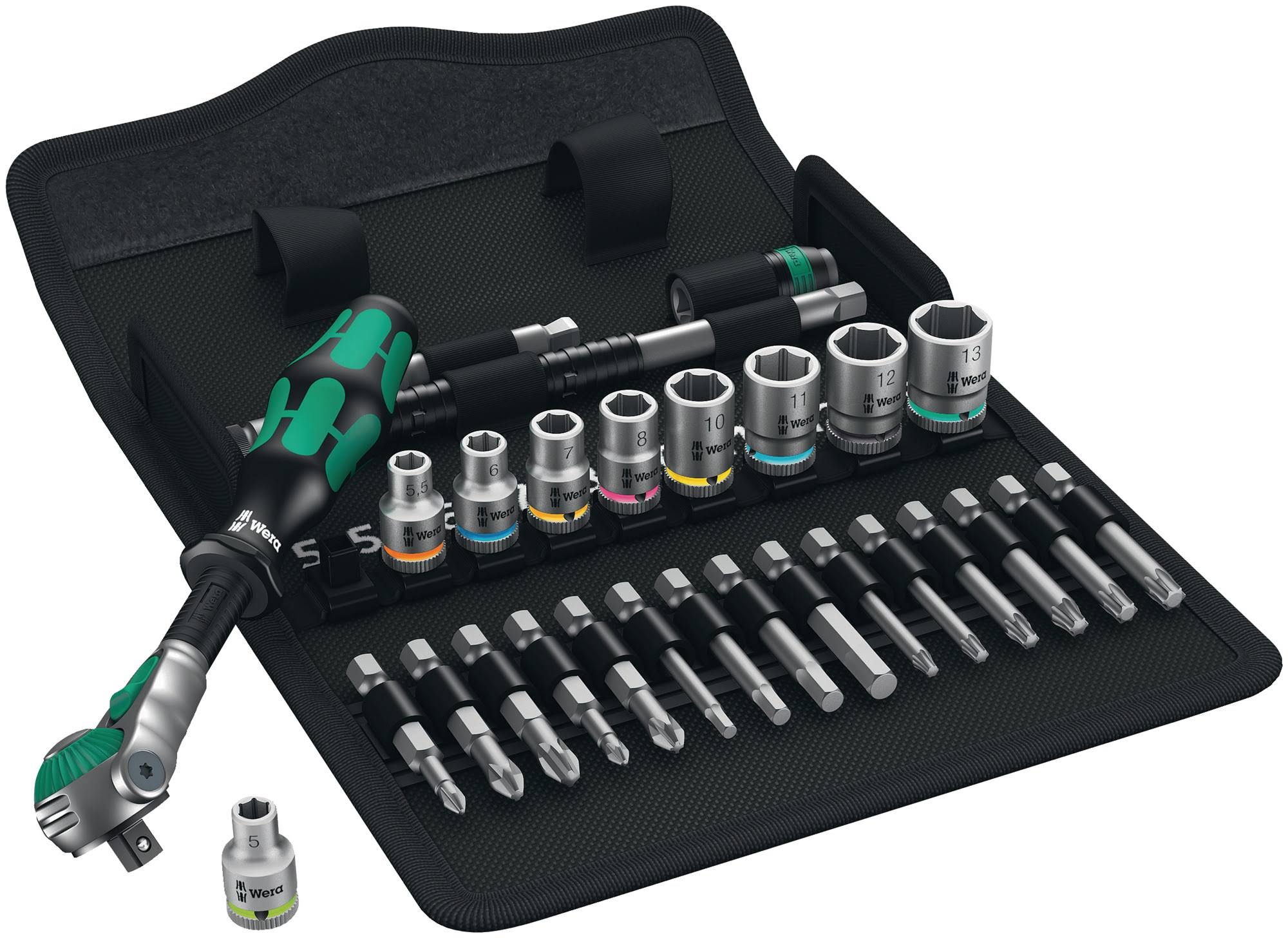 Wera 8100 Sa 6 Zyklop Speed Ratchet Set - 1/4 Drive WNEAWRJO_MBMPQ