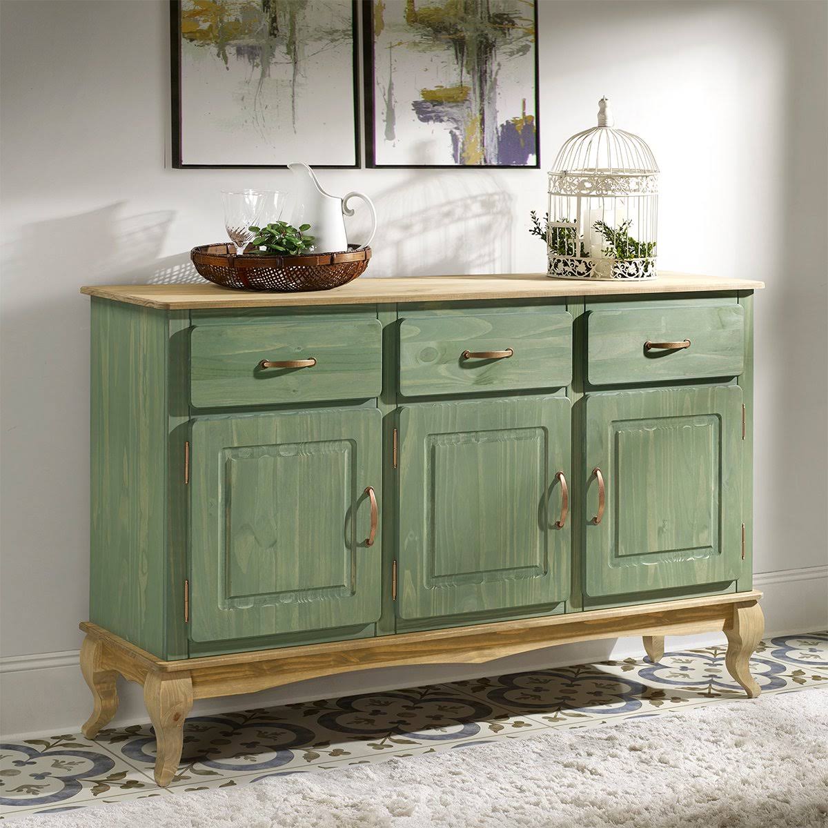 Wood Buffet Sideboard Green | Furniture U1A1F23A_HFC2Q