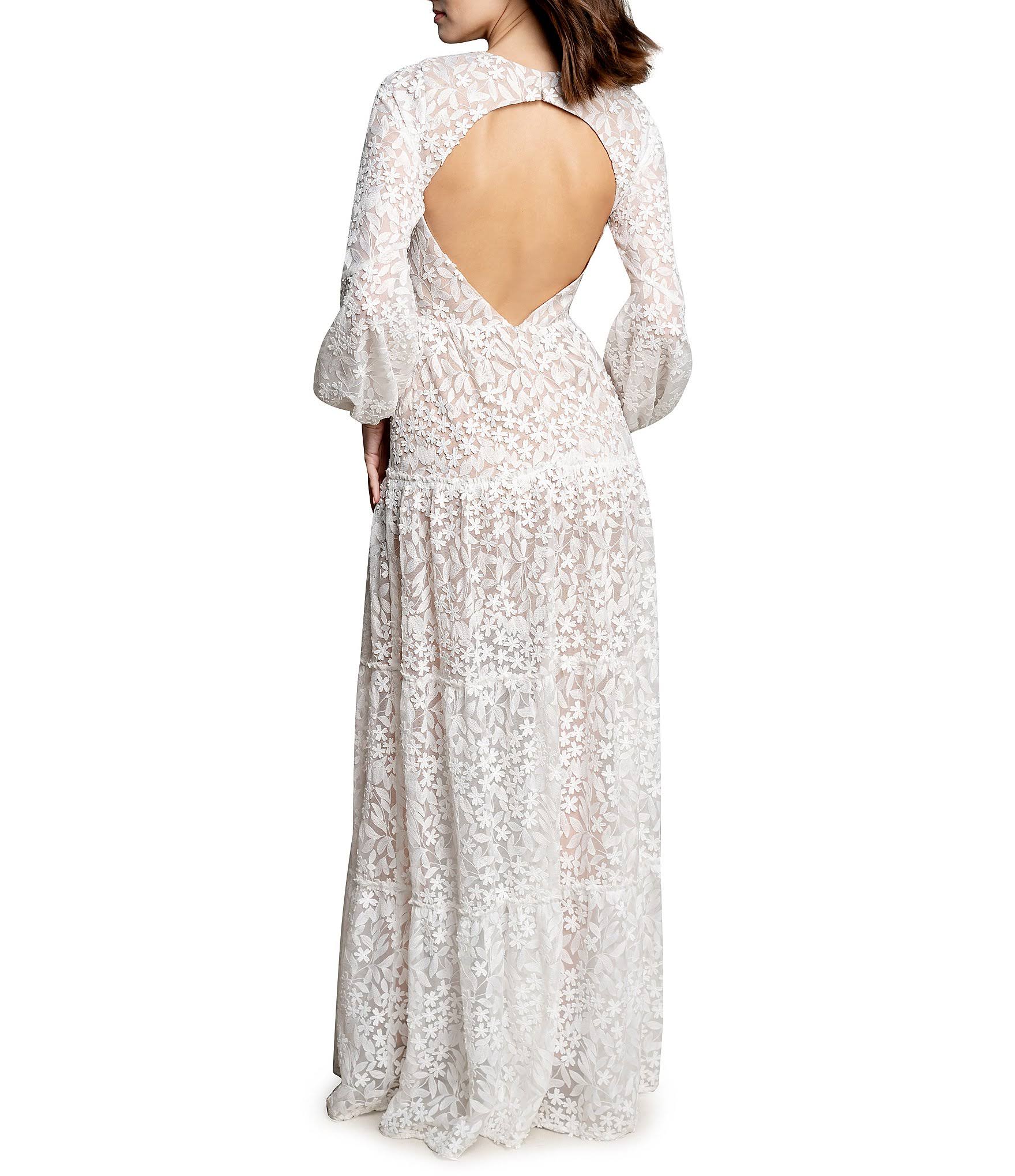 Dress The Population Lyra Gown - White - OO3GYKFB_2OUZU