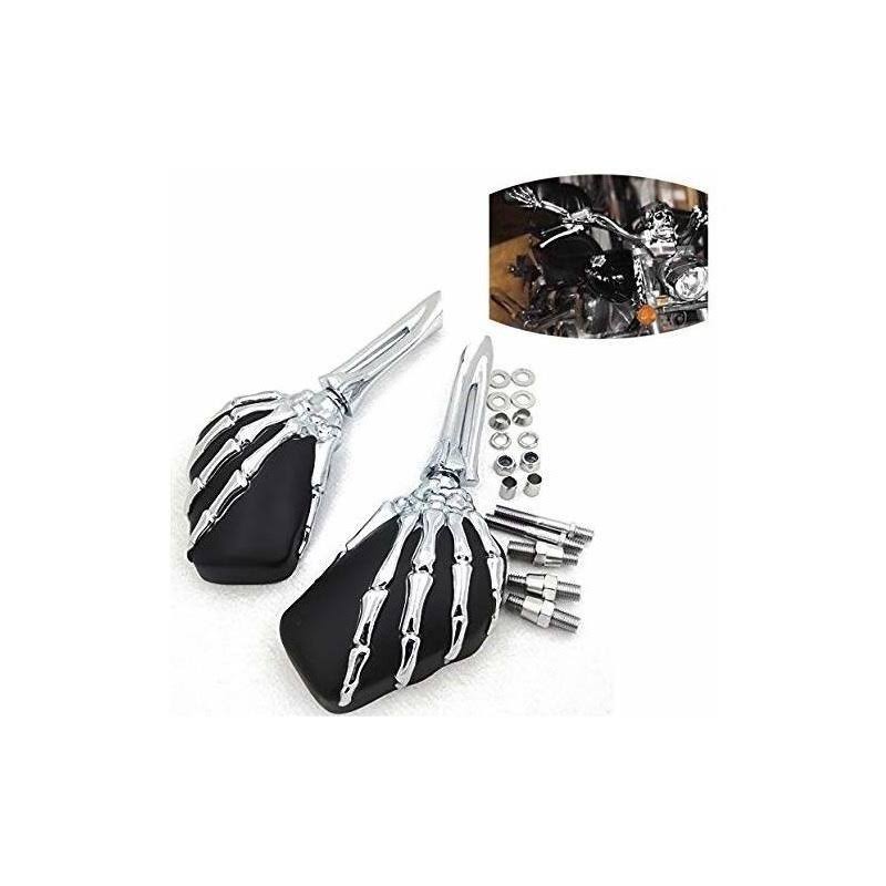 Motorcycle Claw Skeleton Hand Mirror For Honda Cb Cbr Rebel Shadow Mangna Vt Vtx 1300 9TWQFUJE_Z46YM