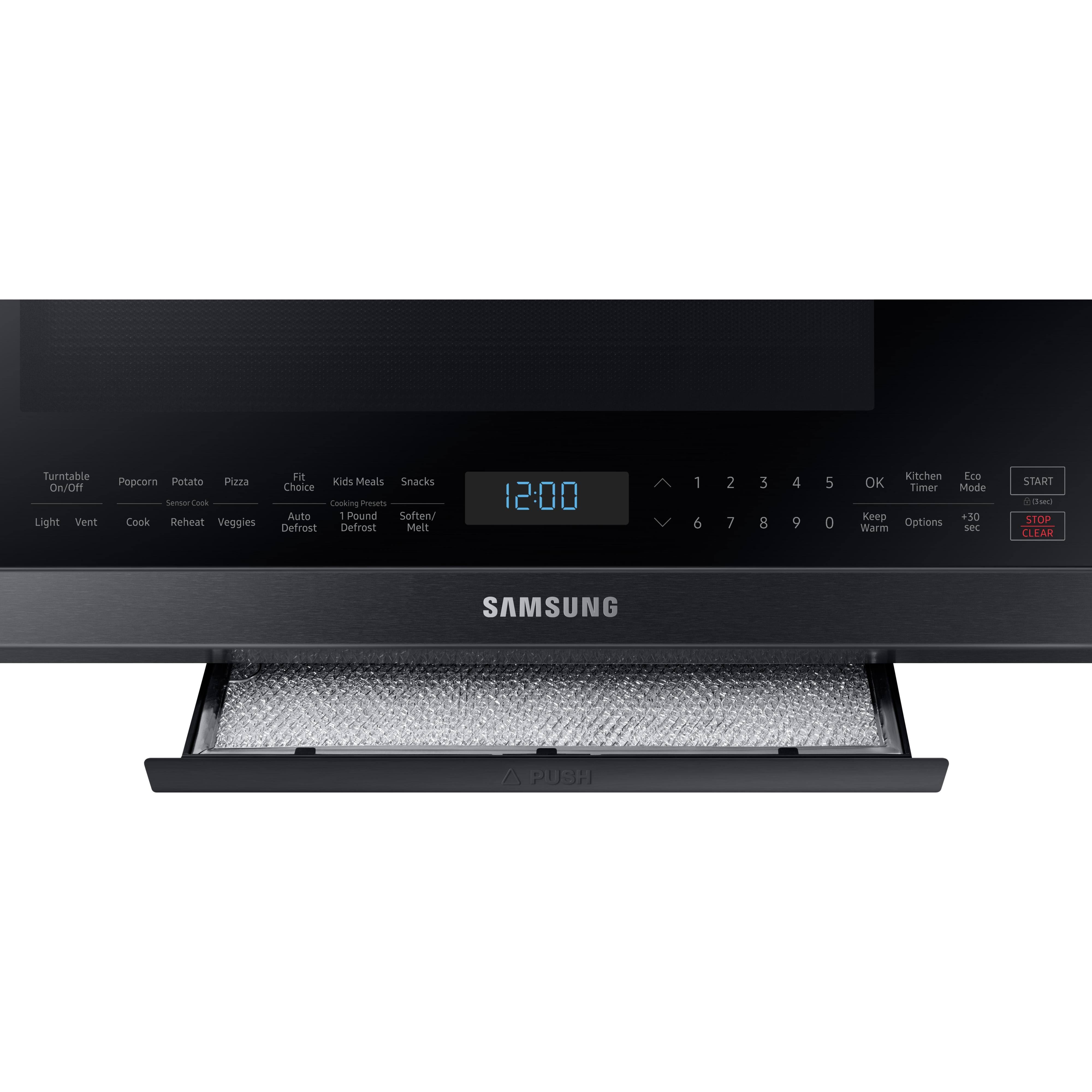 Samsung - 2.1 Cu. Ft. Over The Range Microwave - Black Stainless ZMRHRWOG_C3ZA5