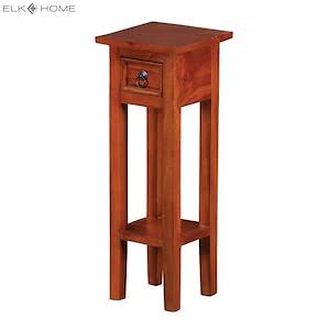 Sterling 6500505 Sutter 10 Inch Whitewash Accent Table In RWDXZSWP_SIW73