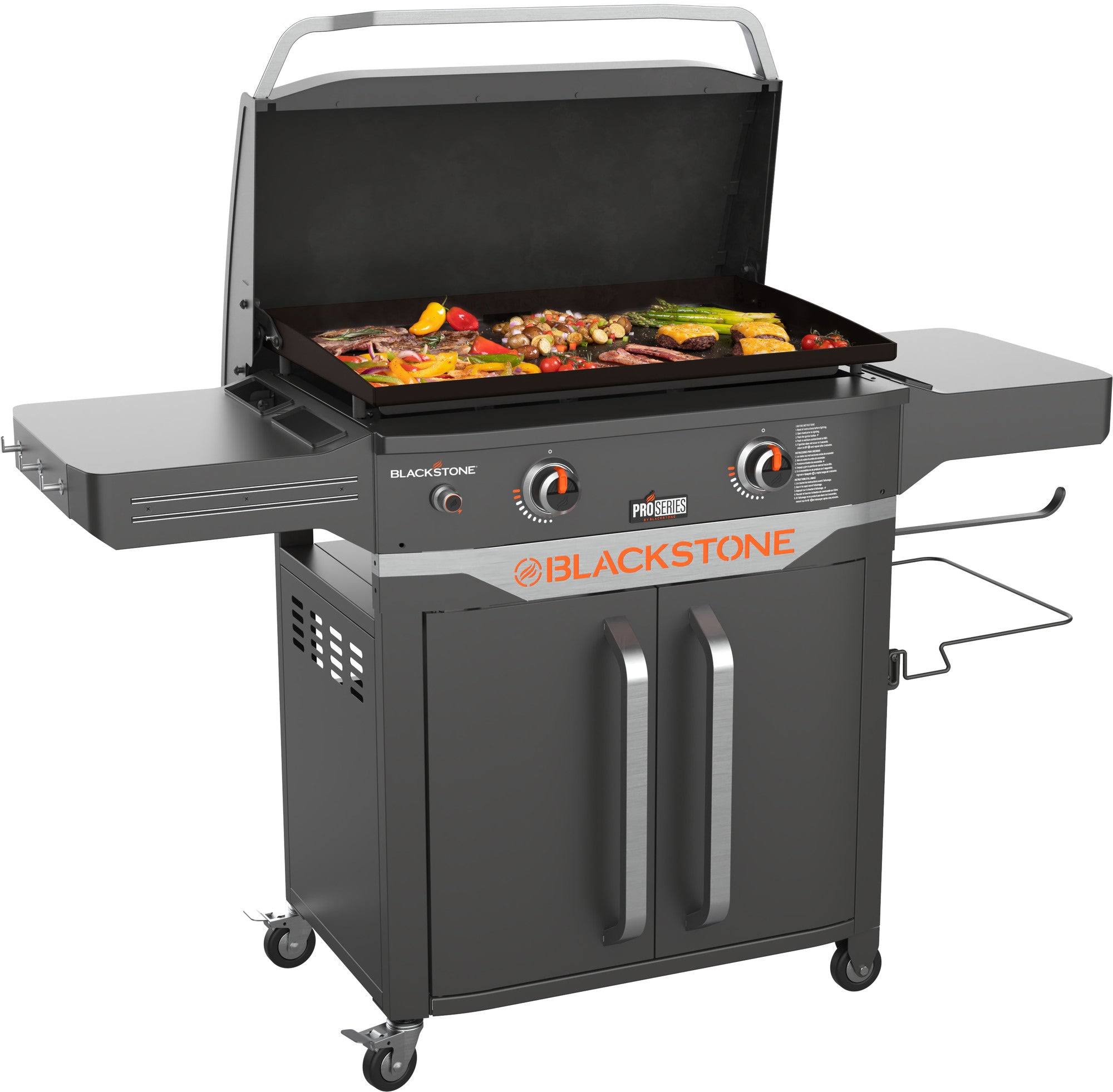 Blackstone Proseries 2 Burner 28 Outdoor Cabinet Griddle With 9WSRS78A_KAAEI