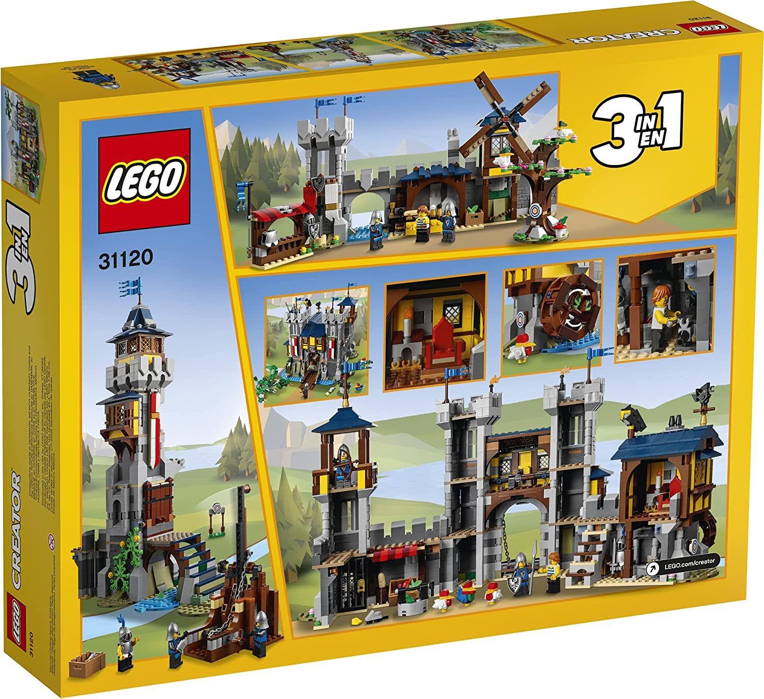 Lego Creator 3in1 Medieval Castle 31120 Building O5G55AGX_0U73S