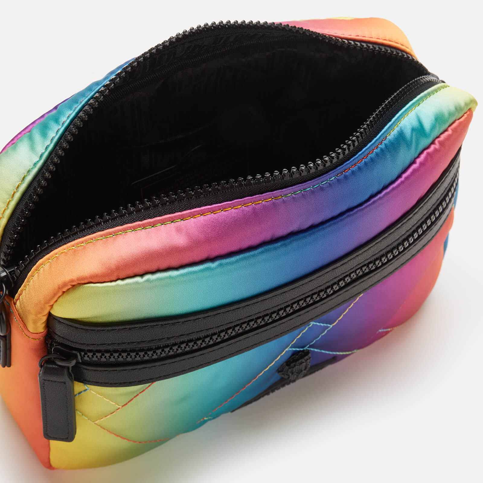 Kurt Geiger London Nylon Quilted Rainbow Ombre Crossbody ICNW0NMO_Y1K5D