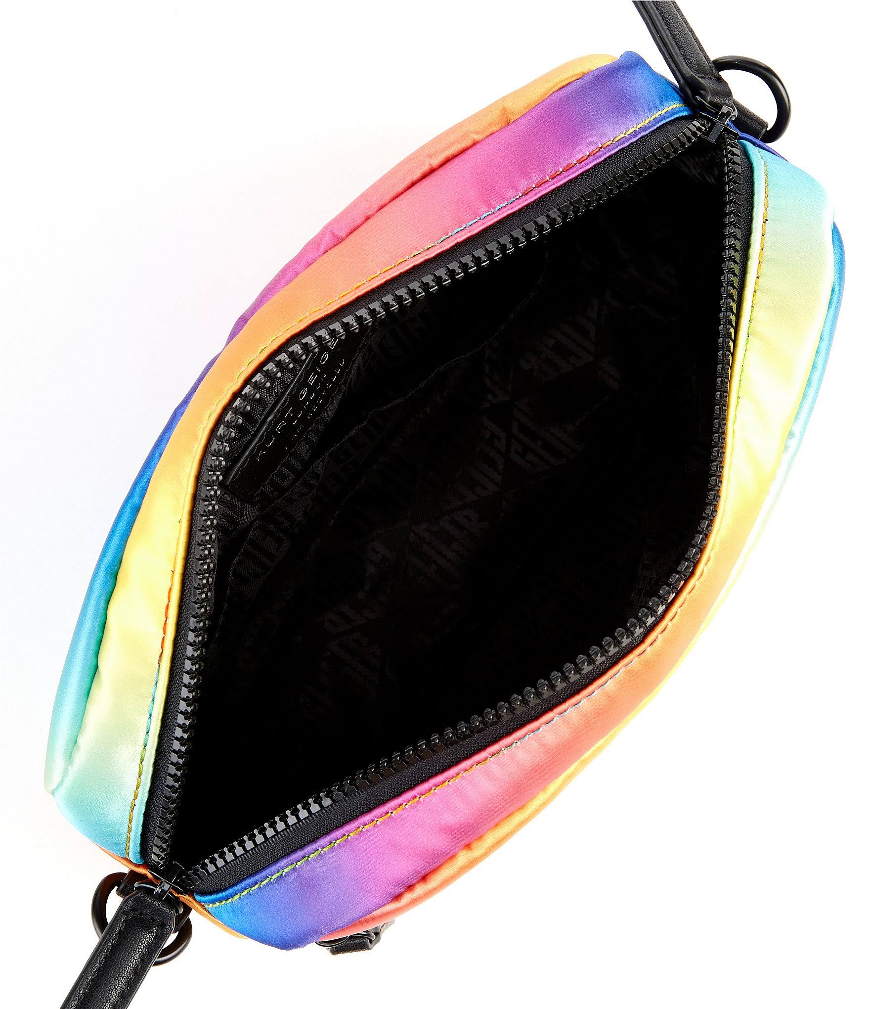 Kurt Geiger London Nylon Quilted Rainbow Ombre Crossbody ICNW0NMO_Y1K5D