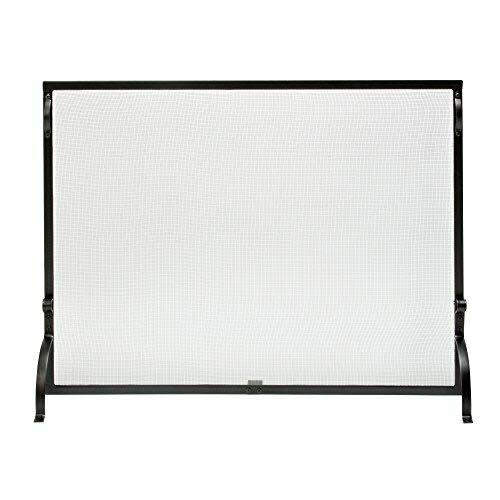 Uniflame Single Panel Haven Fireplace Screen, 0M2SZXVD_JIBV8