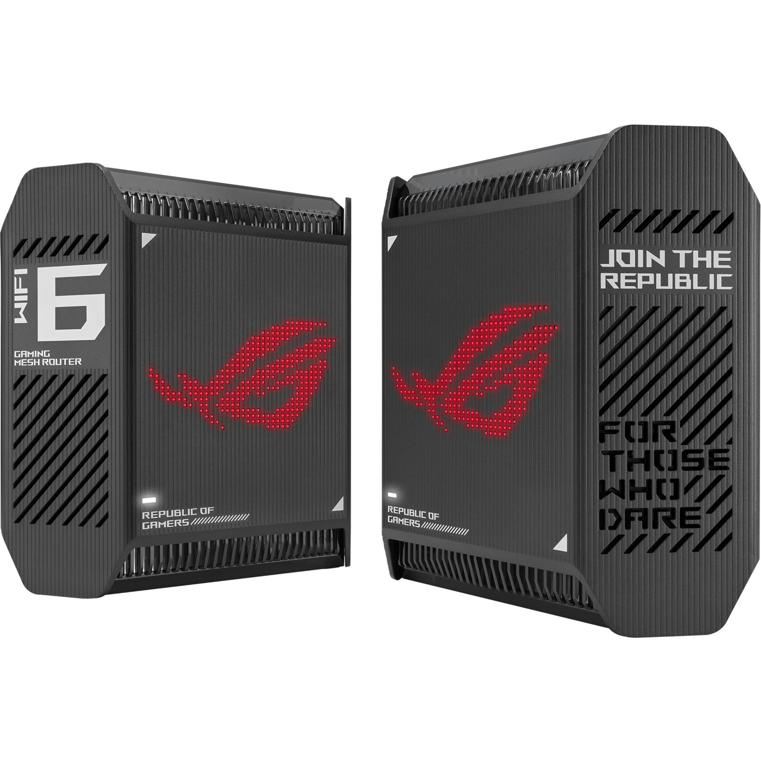 Asus Rog Rapture Gt6 (Ax10000) Tri-Band Wifi 6 Extendable Gaming Router, 2.5g Port, Triple-Level Game Acceleration, Unii 4, Free Lifetime DA57MGCC_ZSQ4W