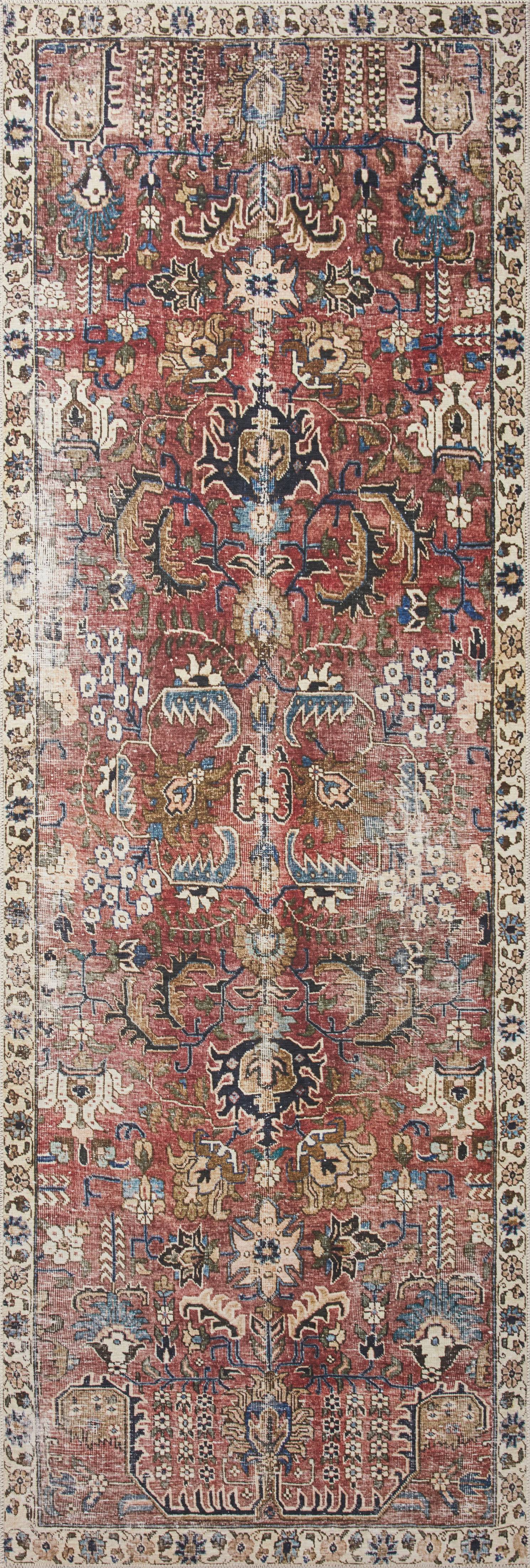 Chris Loves Julia X Loloi Jules Jul-01 Merlot Multi Area Rug - 7 Ft 6 In X 9 Ft 6 5RIETGVP_FMA6H