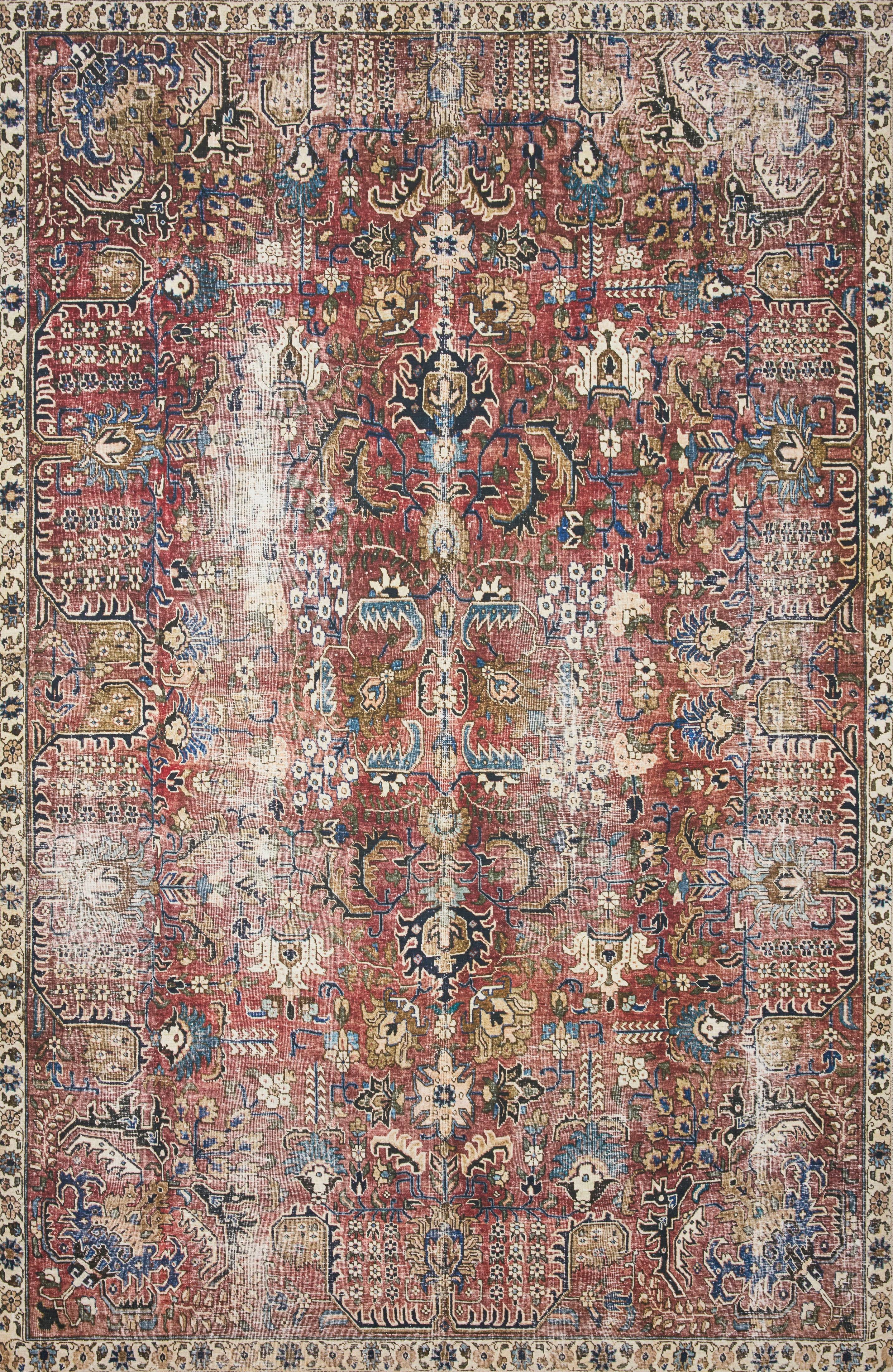 Chris Loves Julia X Loloi Jules Jul-01 Merlot Multi Area Rug - 7 Ft 6 In X 9 Ft 6 5RIETGVP_FMA6H