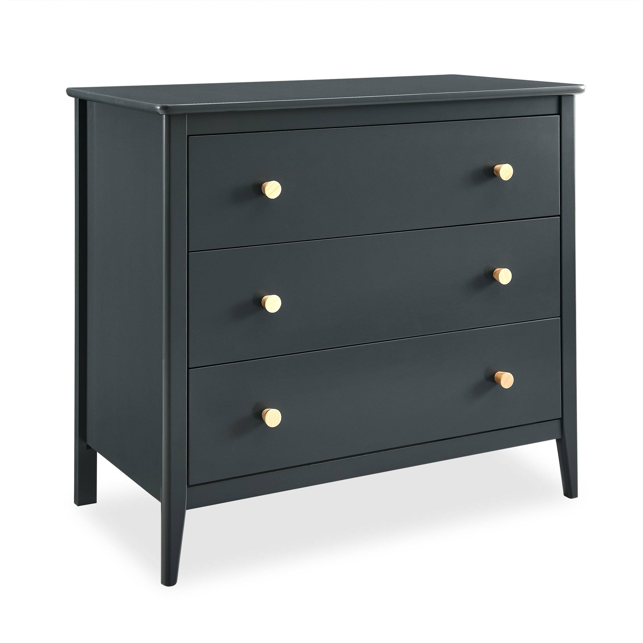 Delta Children Casey 3 Drawer Dresser - Charcoal Grey/0UXMTNQU_U1Y4Q